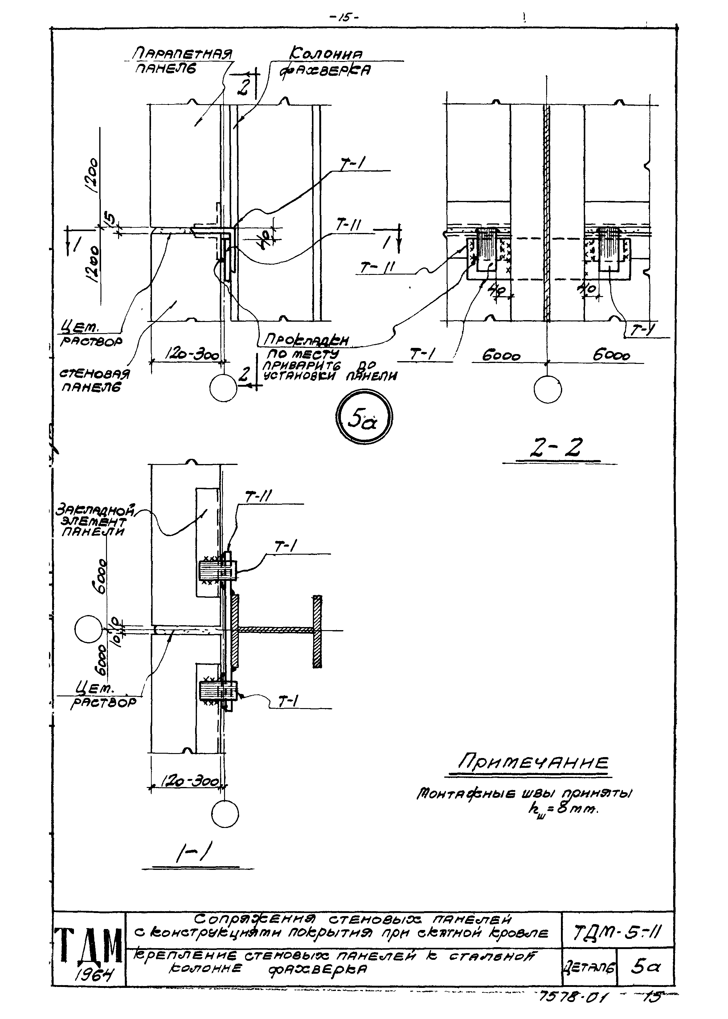 Серия ТДМ-5-11