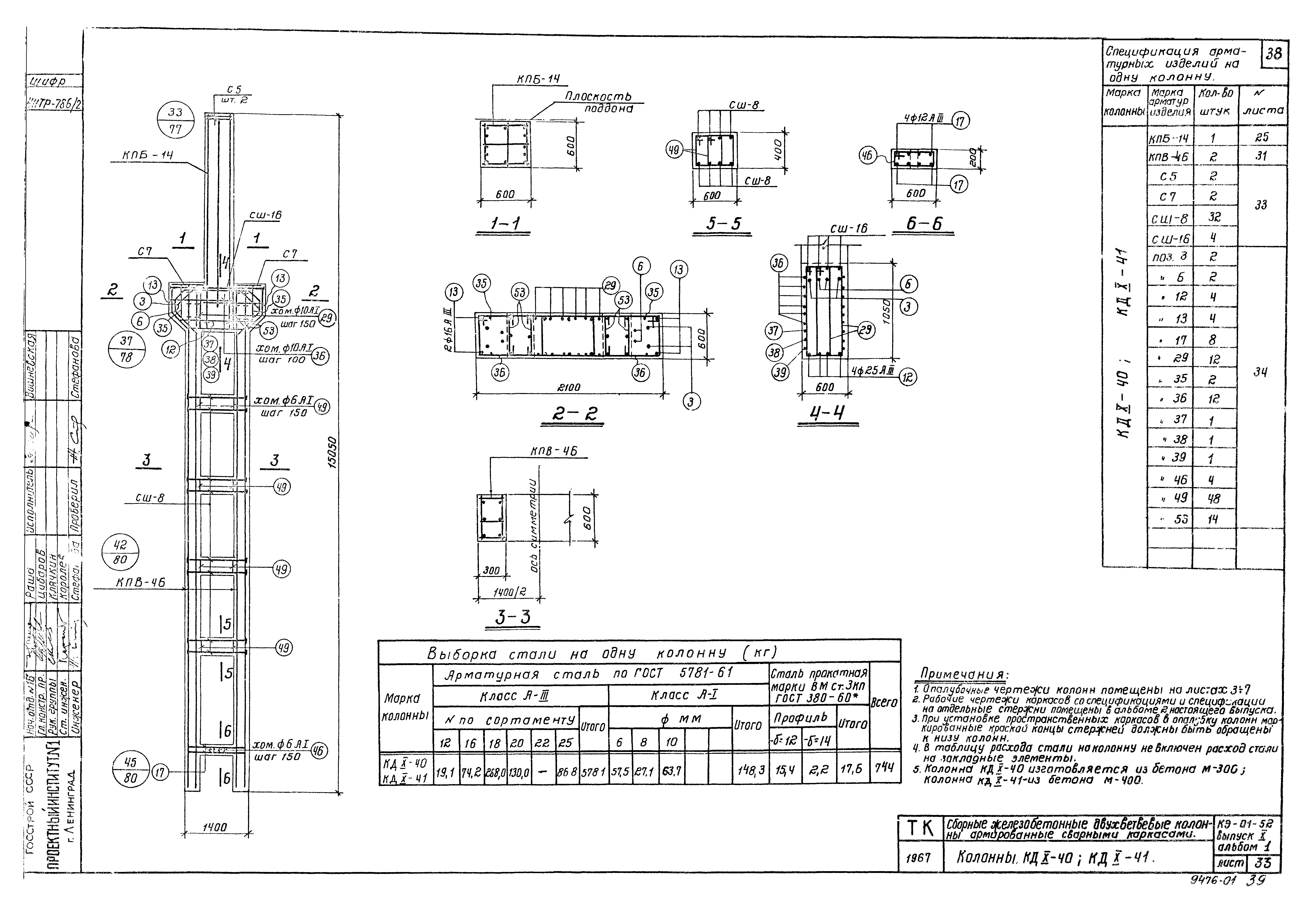 Серия КЭ-01-52