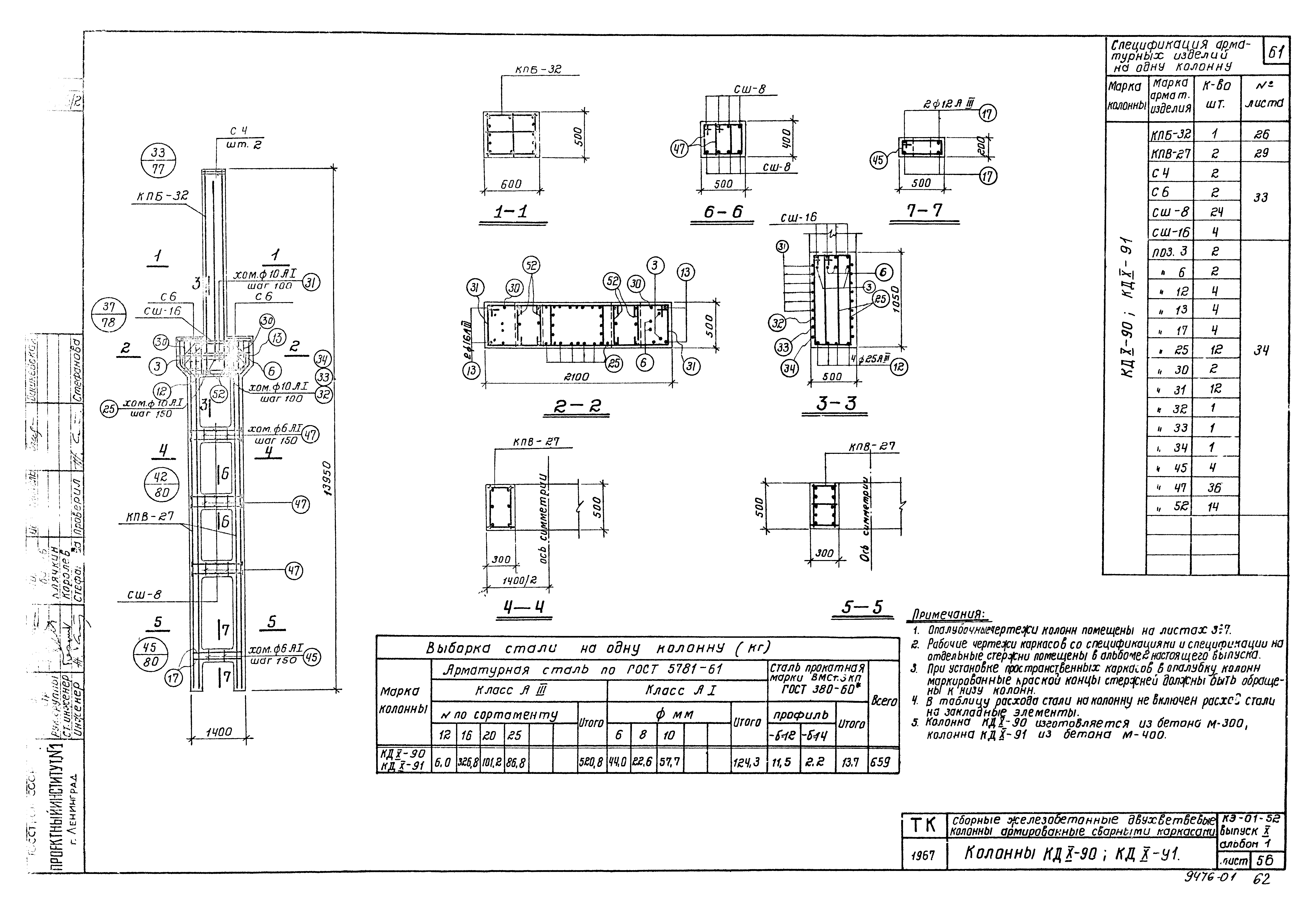 Серия КЭ-01-52