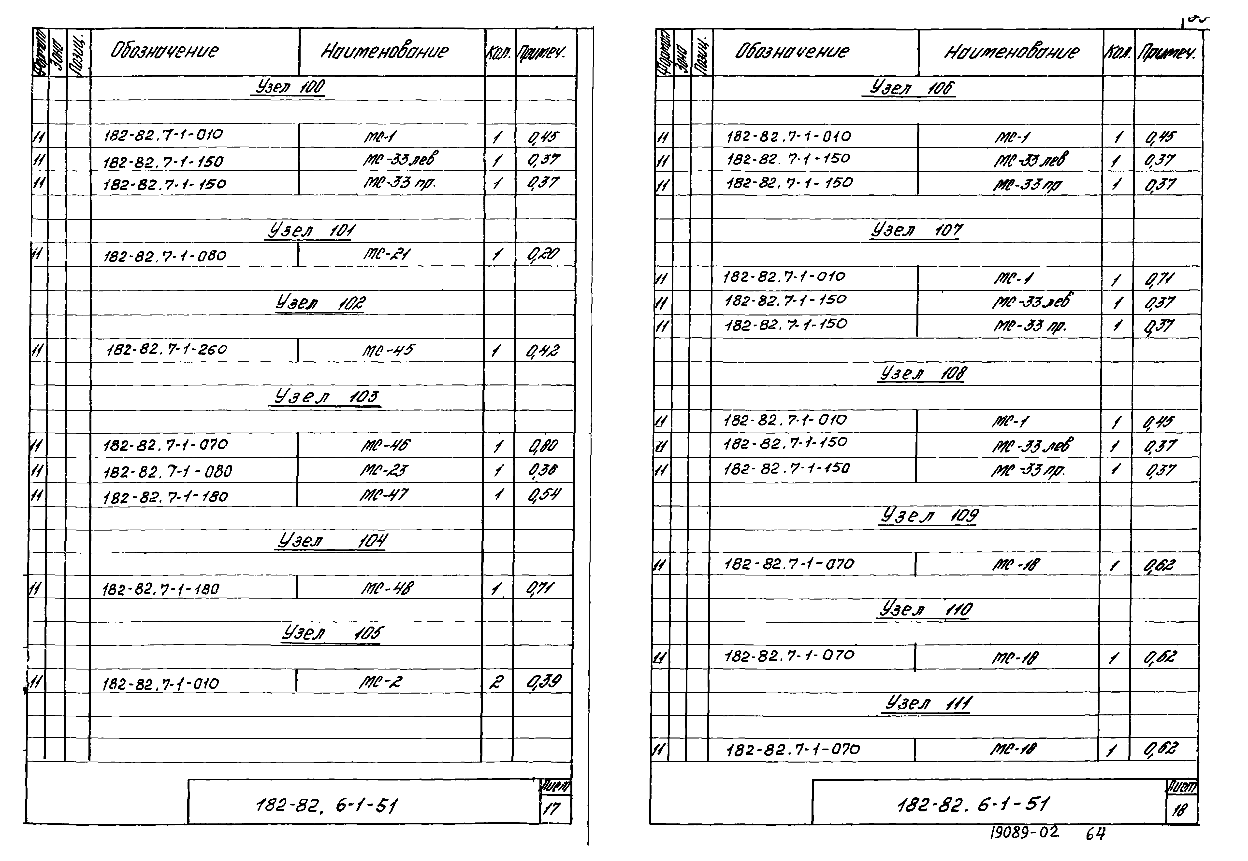 Шифр 182-82