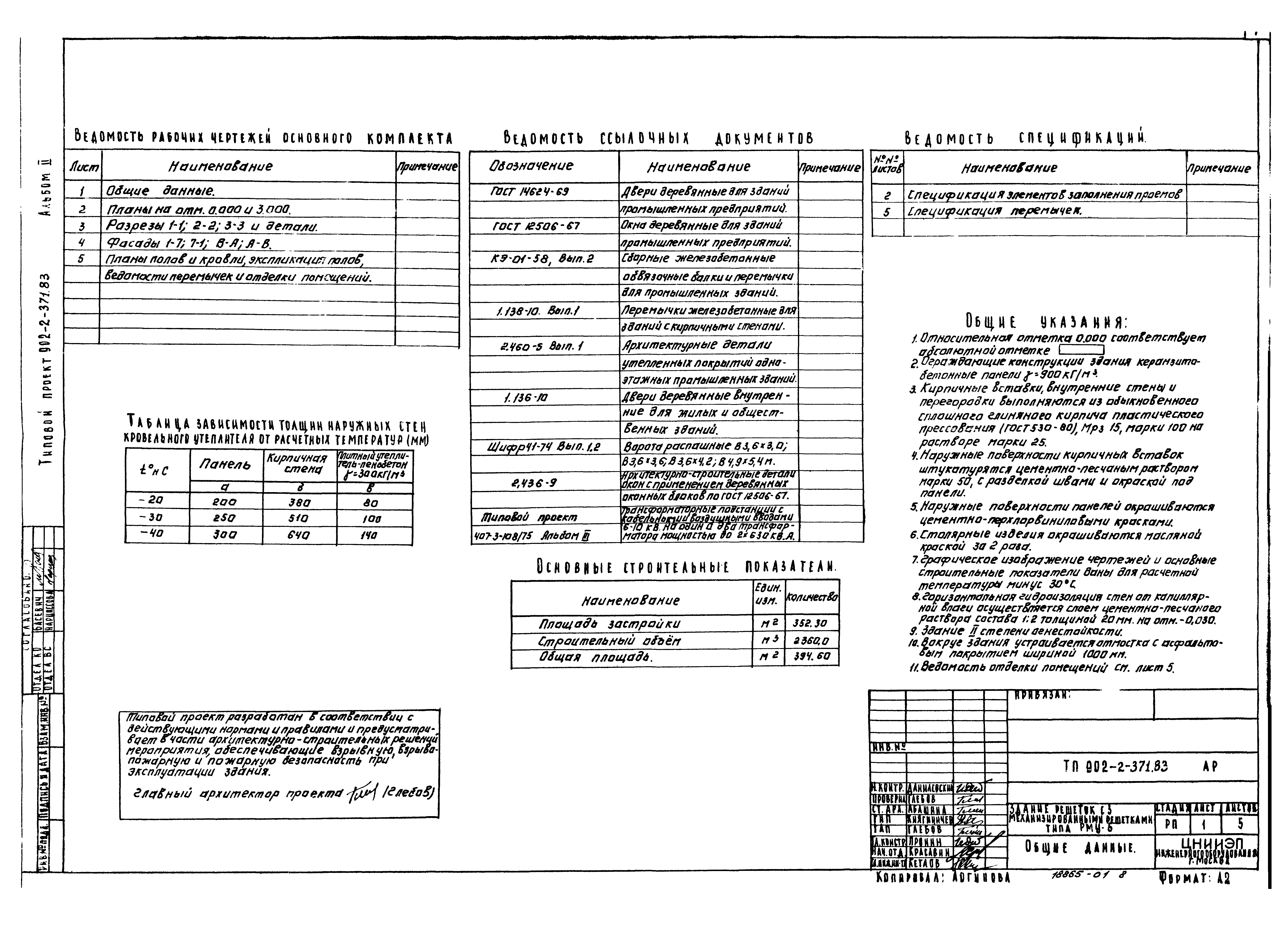 Типовой проект 902-2-371.83