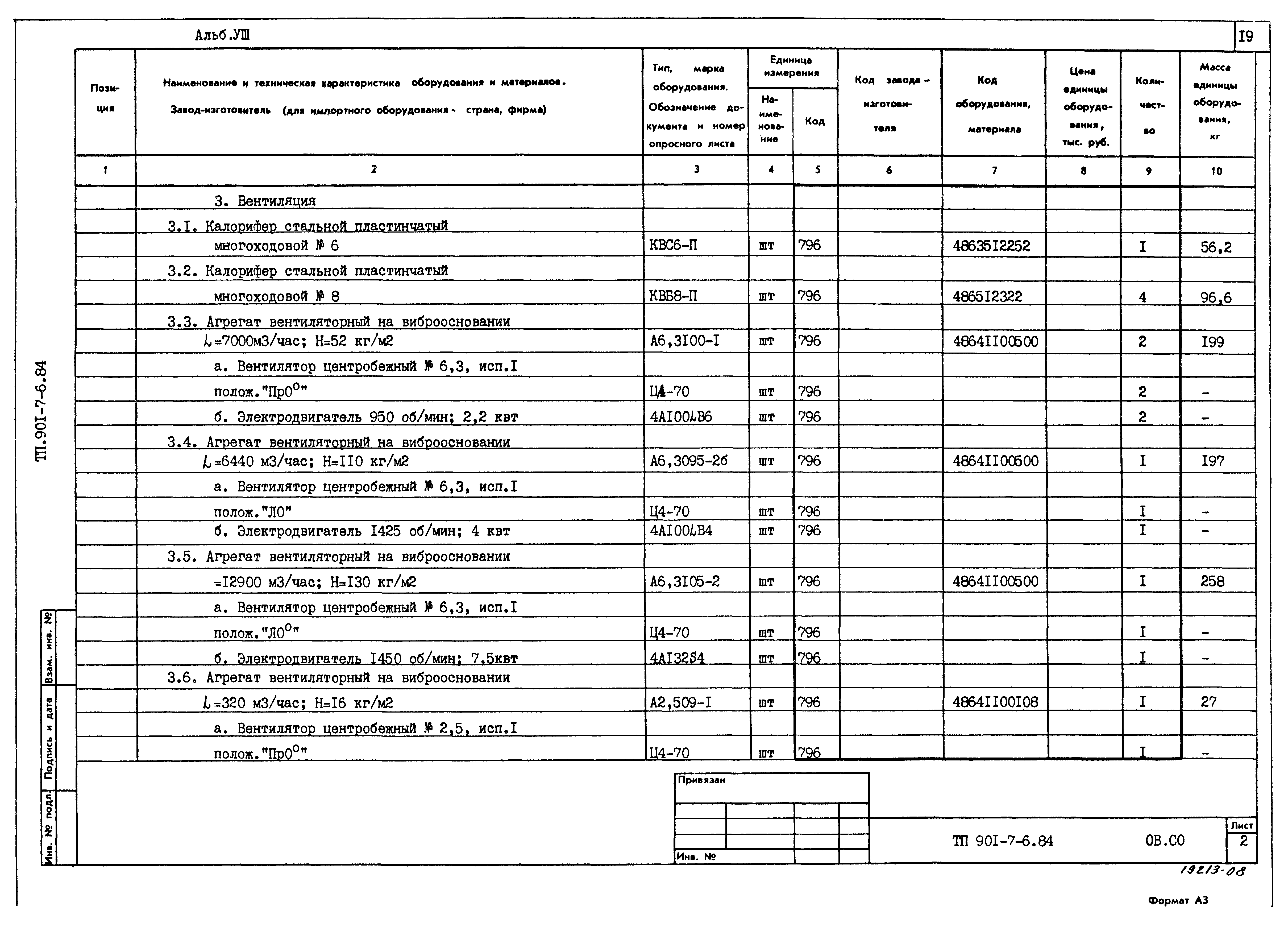 Типовой проект 901-7-6.84
