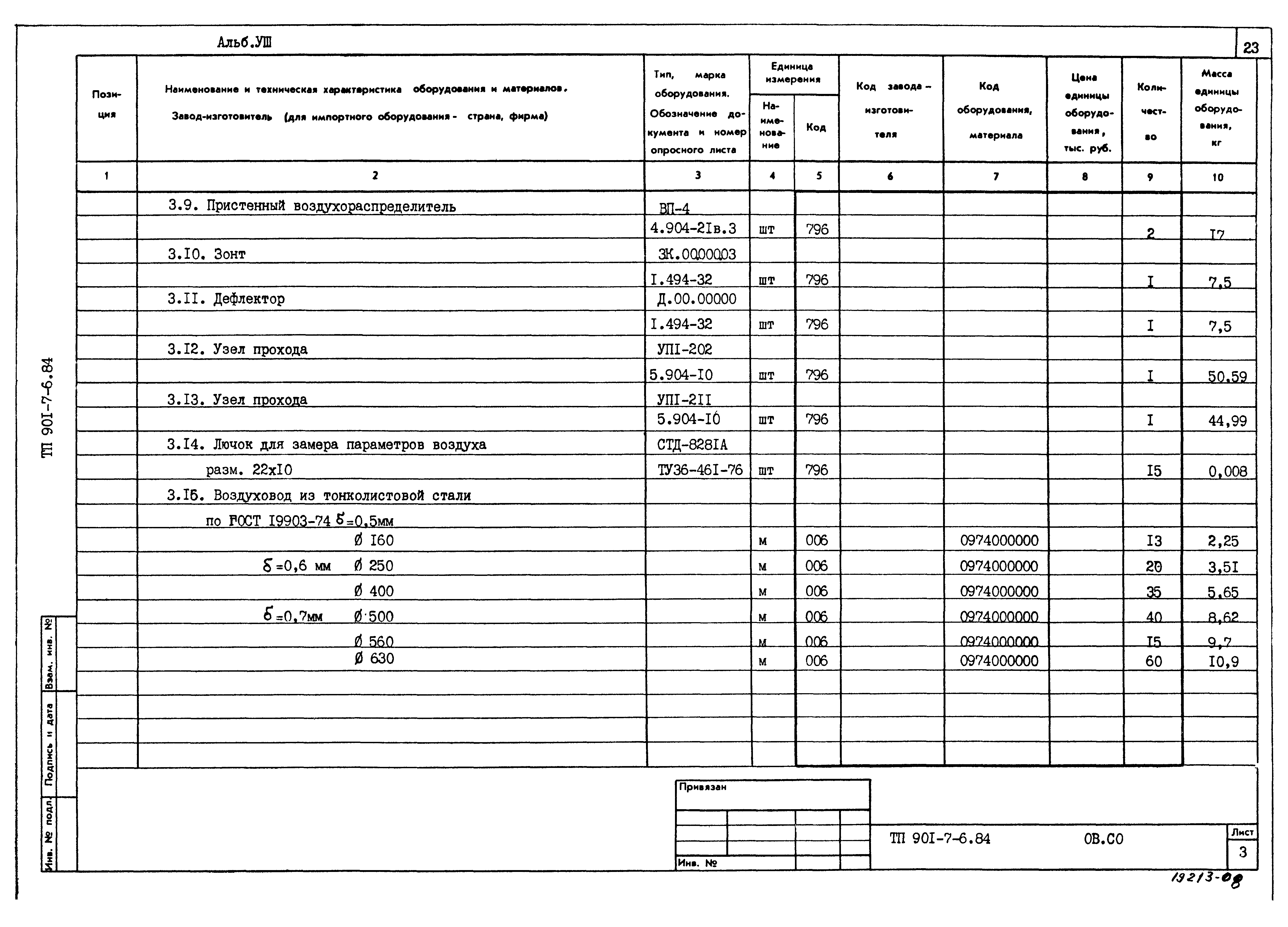 Типовой проект 901-7-6.84