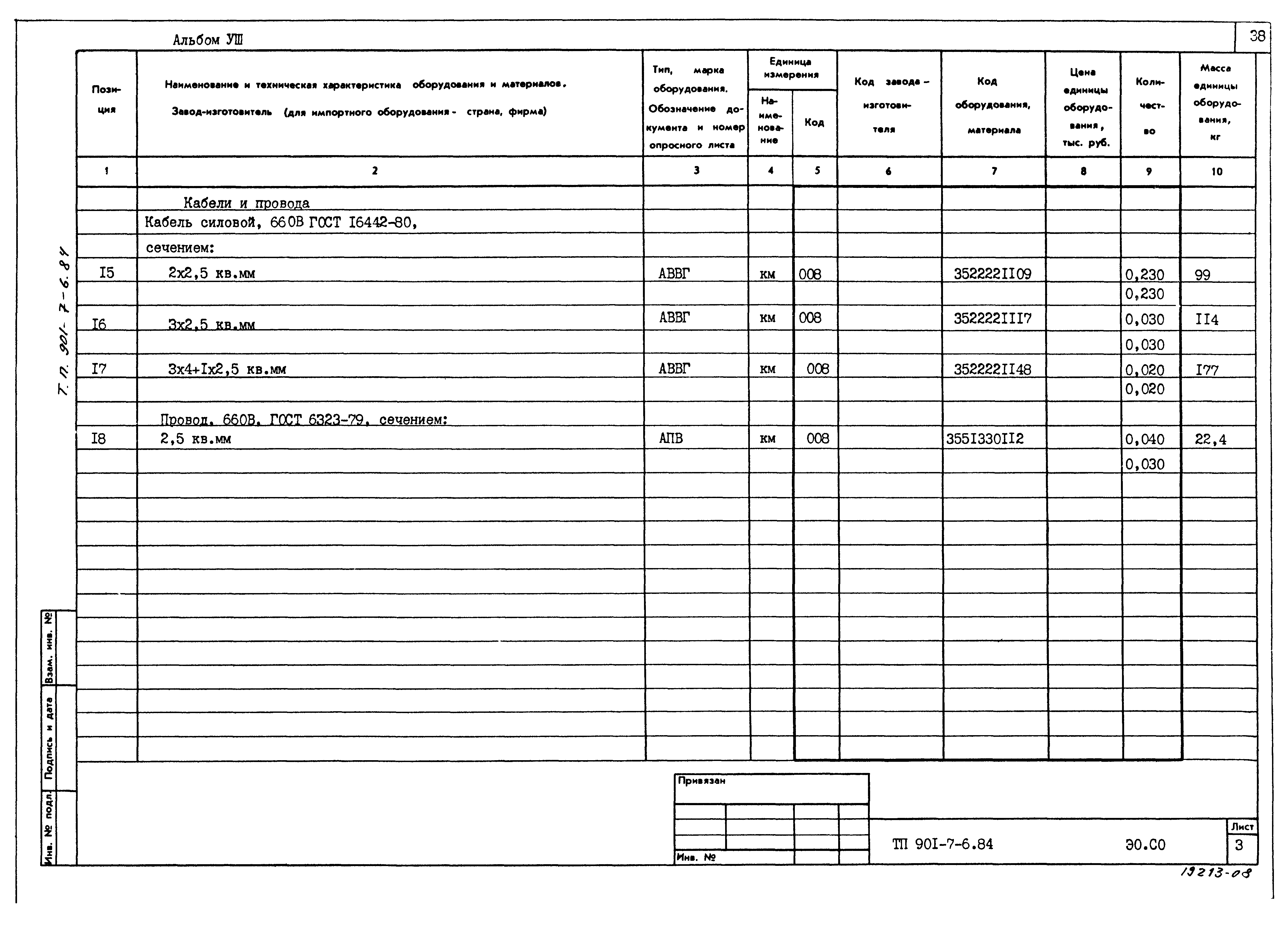 Типовой проект 901-7-6.84
