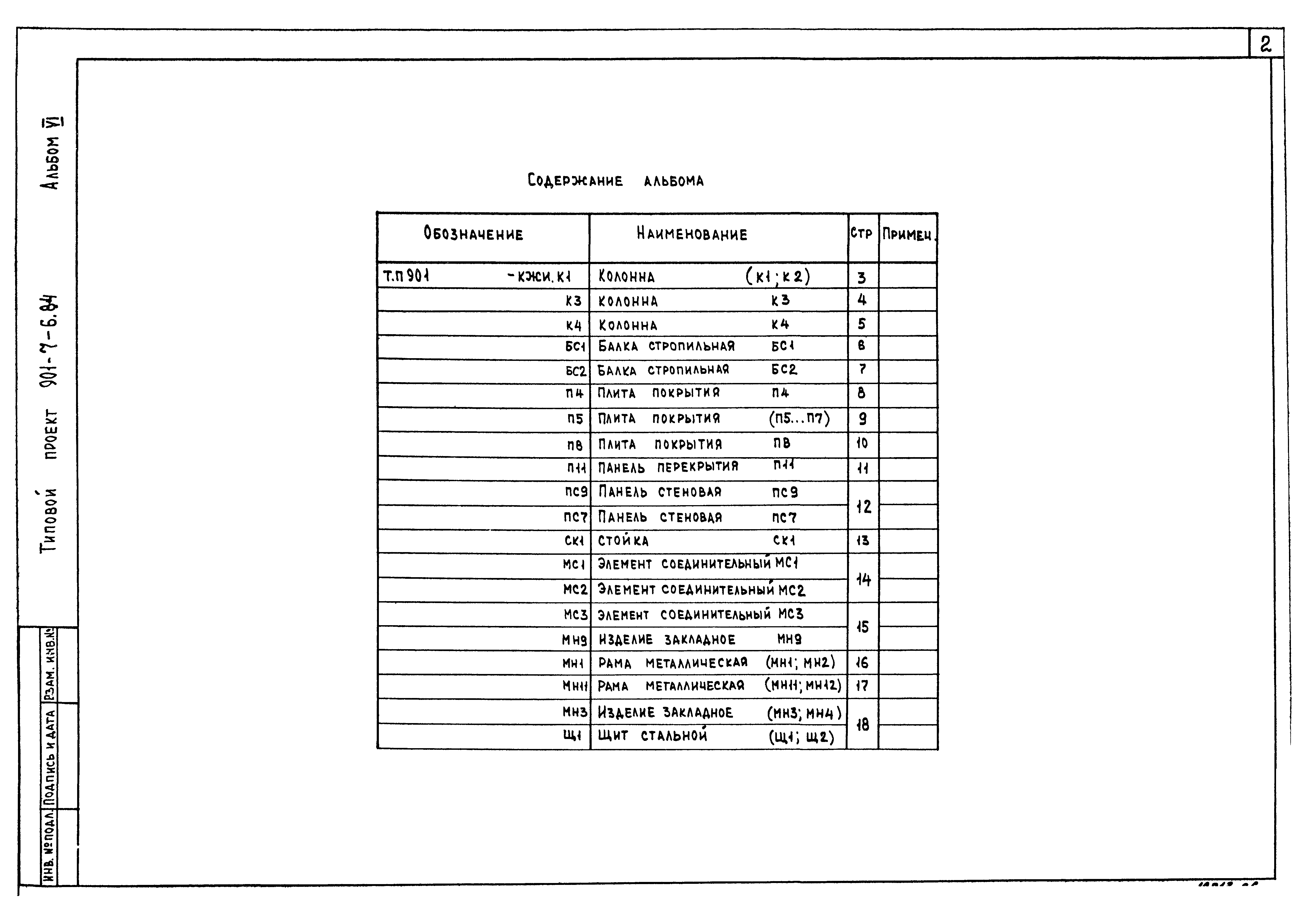 Типовой проект 901-7-6.84