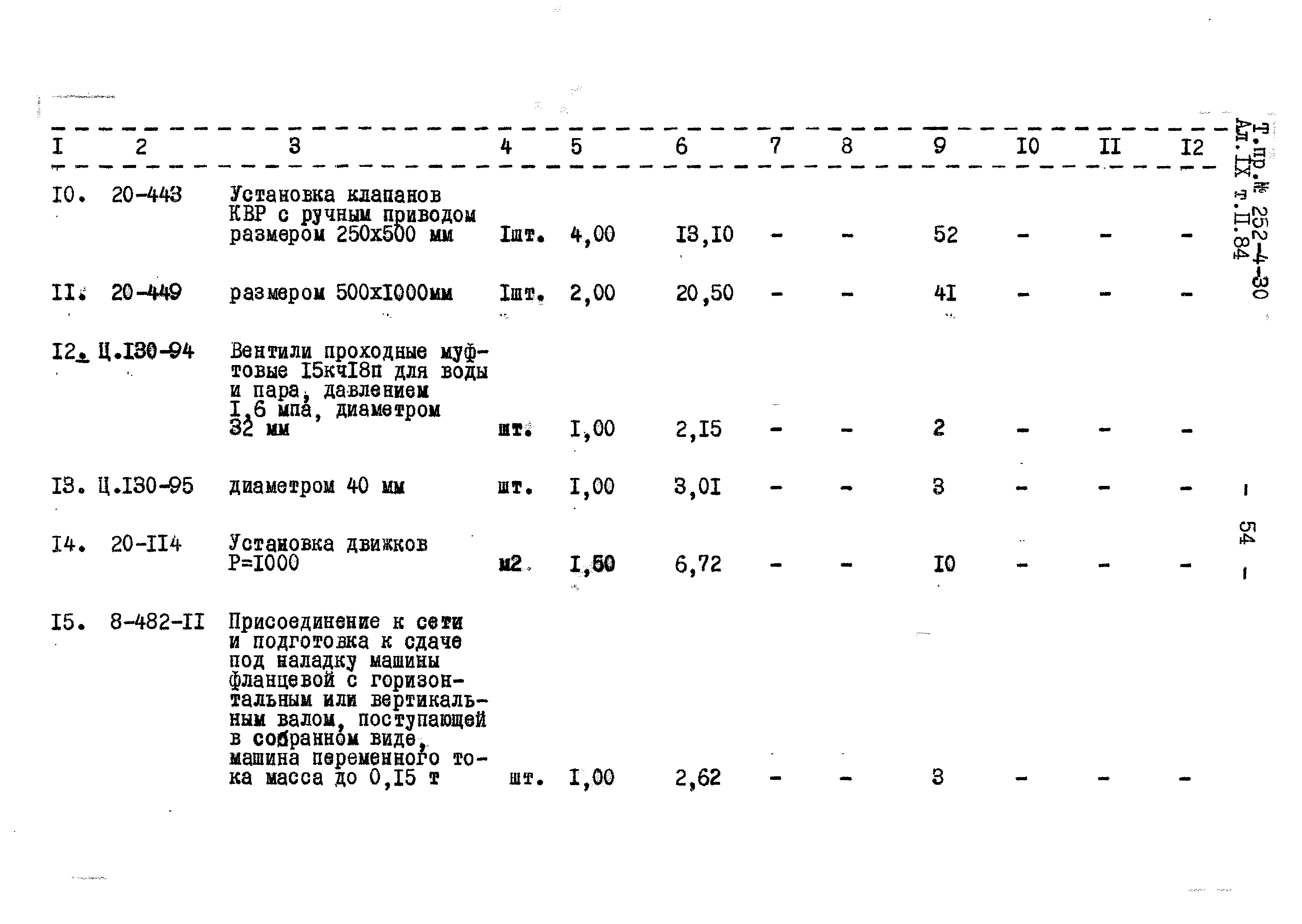 Типовой проект 252-4-30