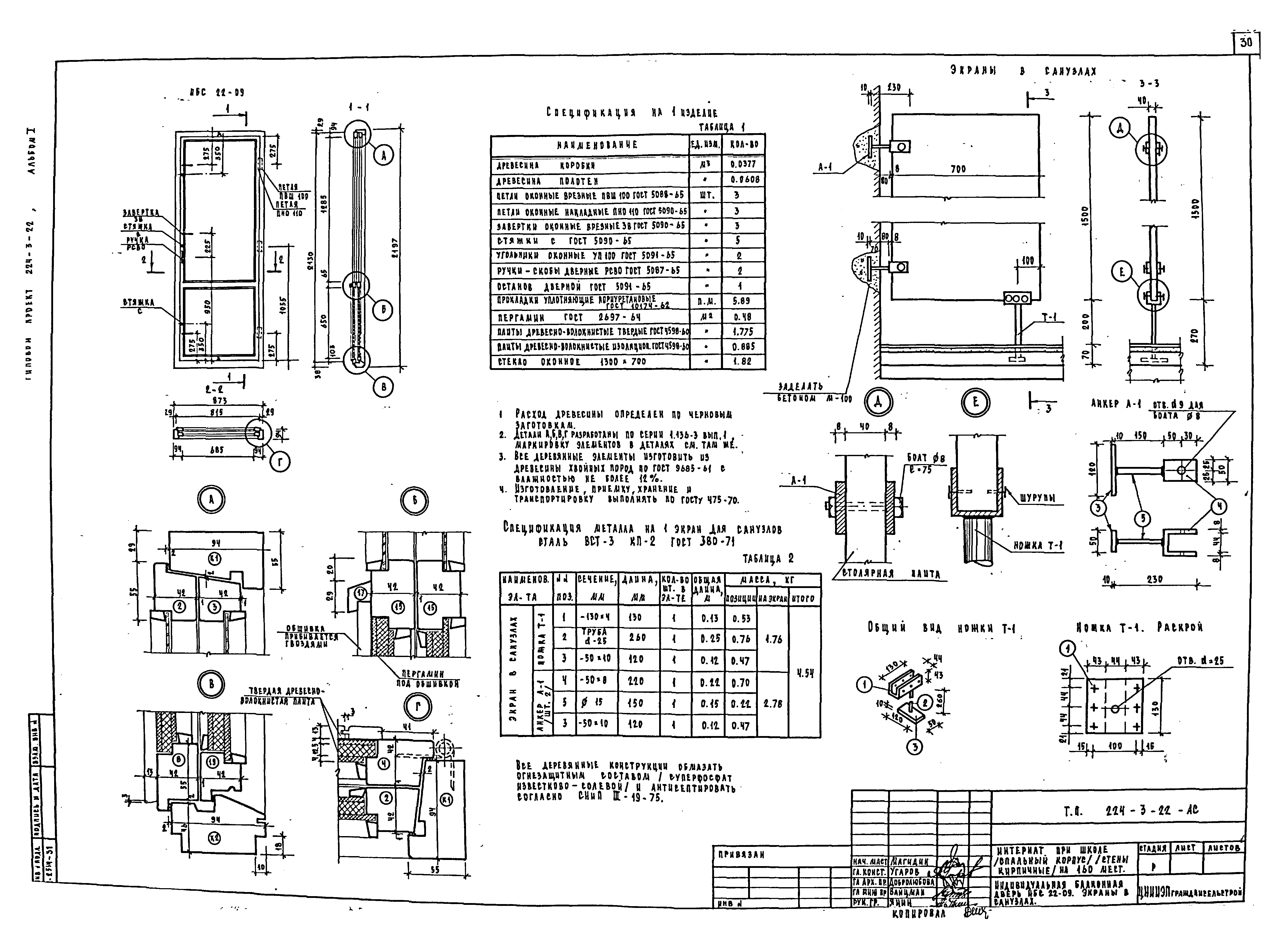 Типовой проект 224-3-22