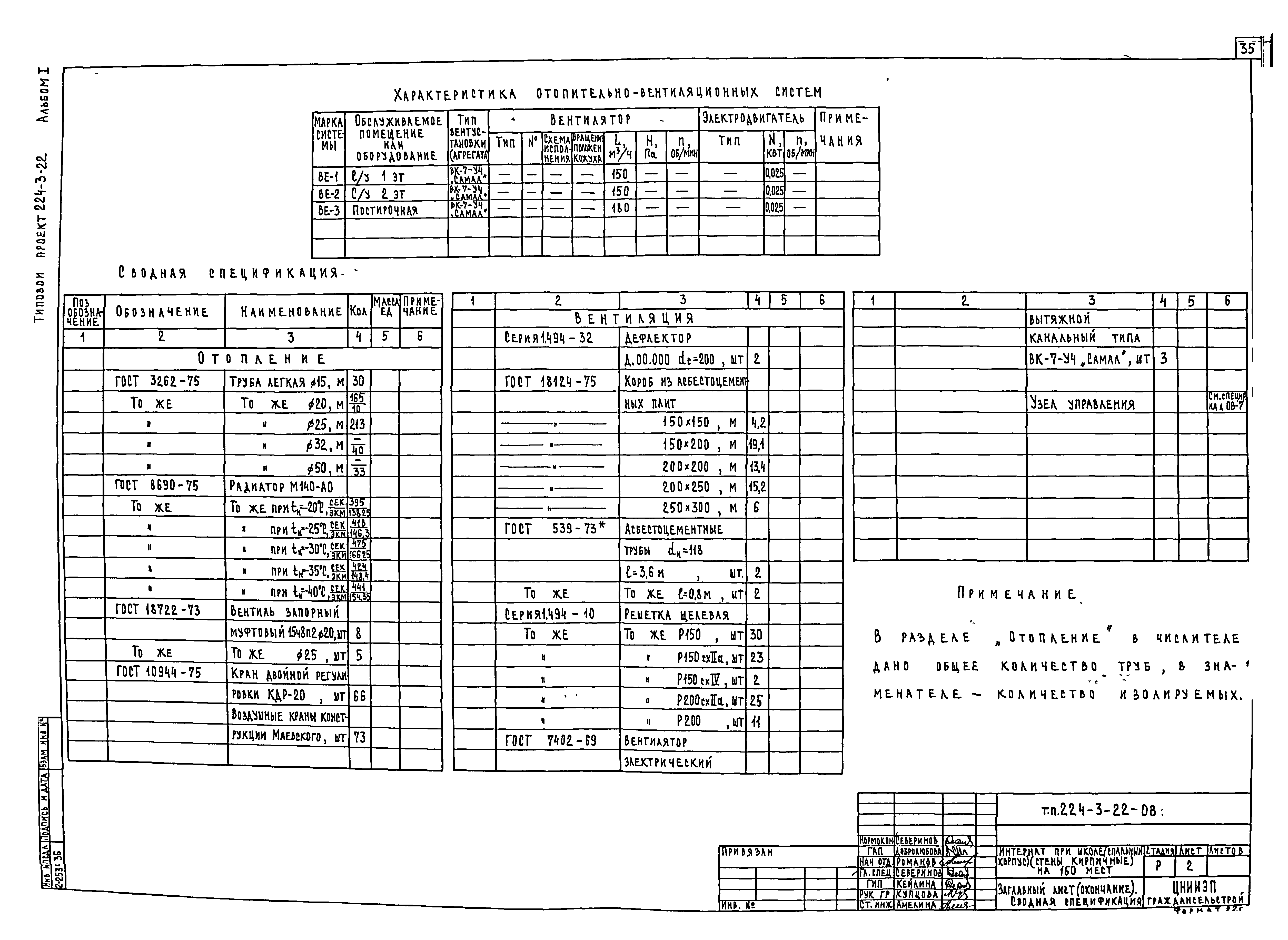 Типовой проект 224-3-22