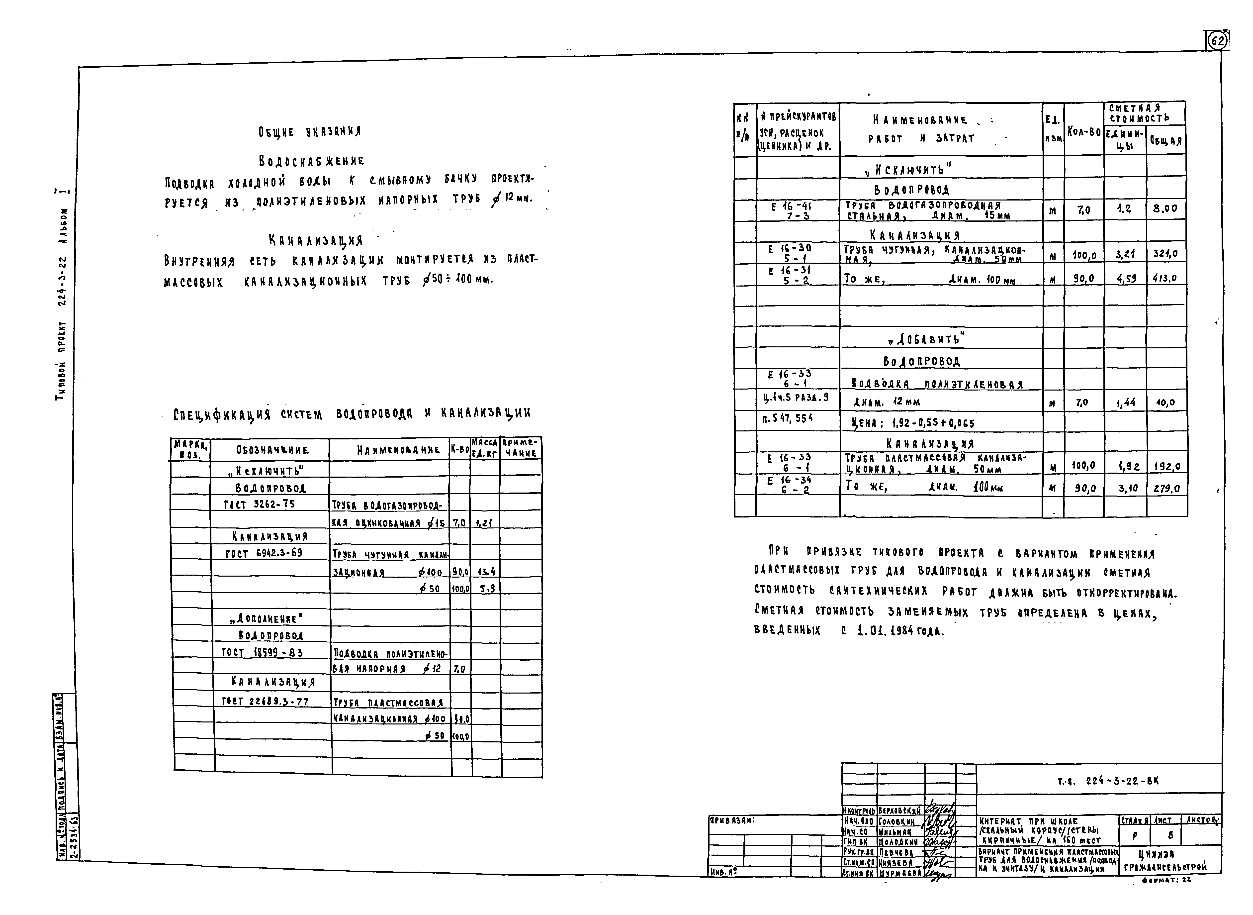 Типовой проект 224-3-22