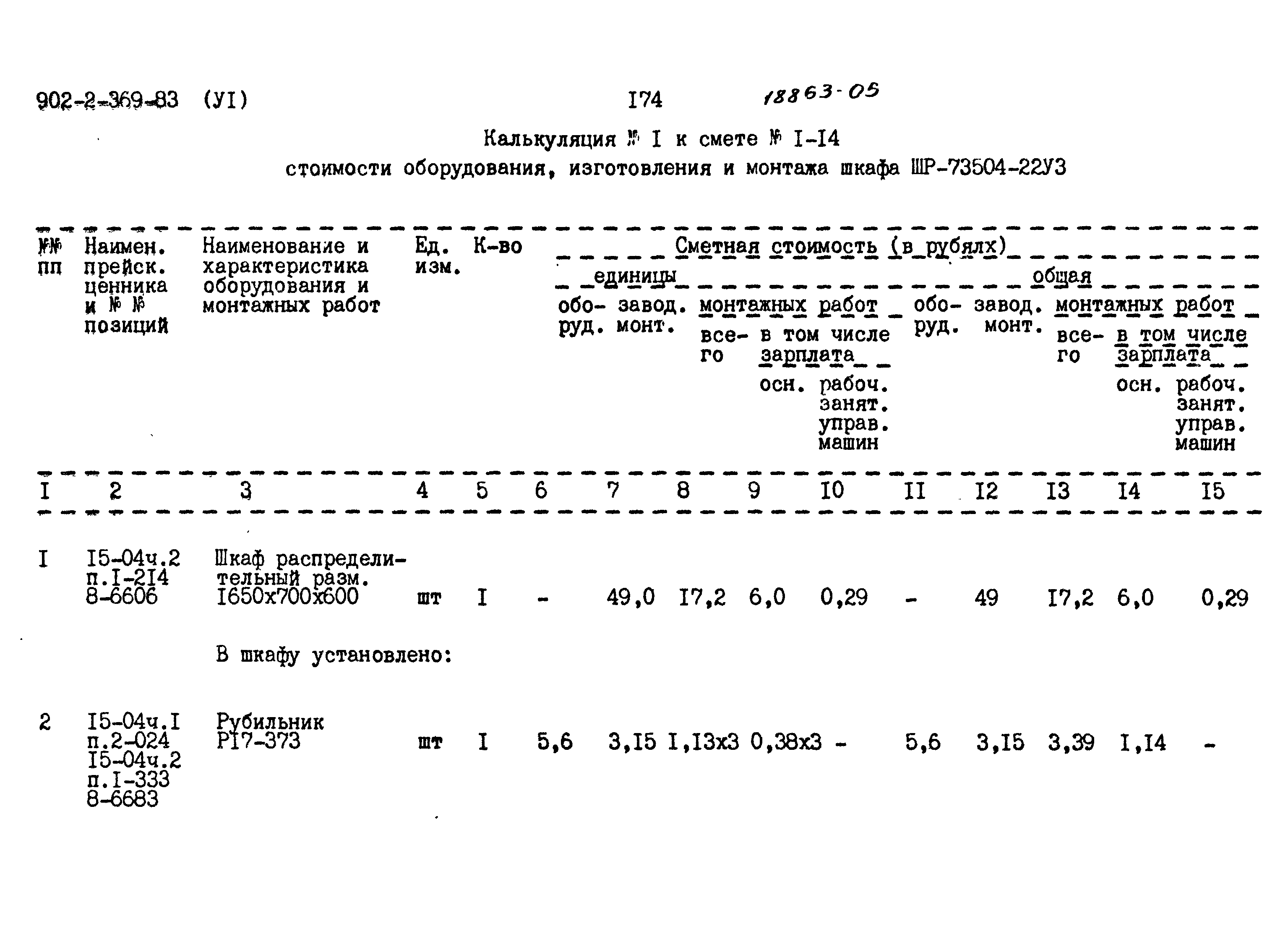 Типовой проект 902-2-369.83