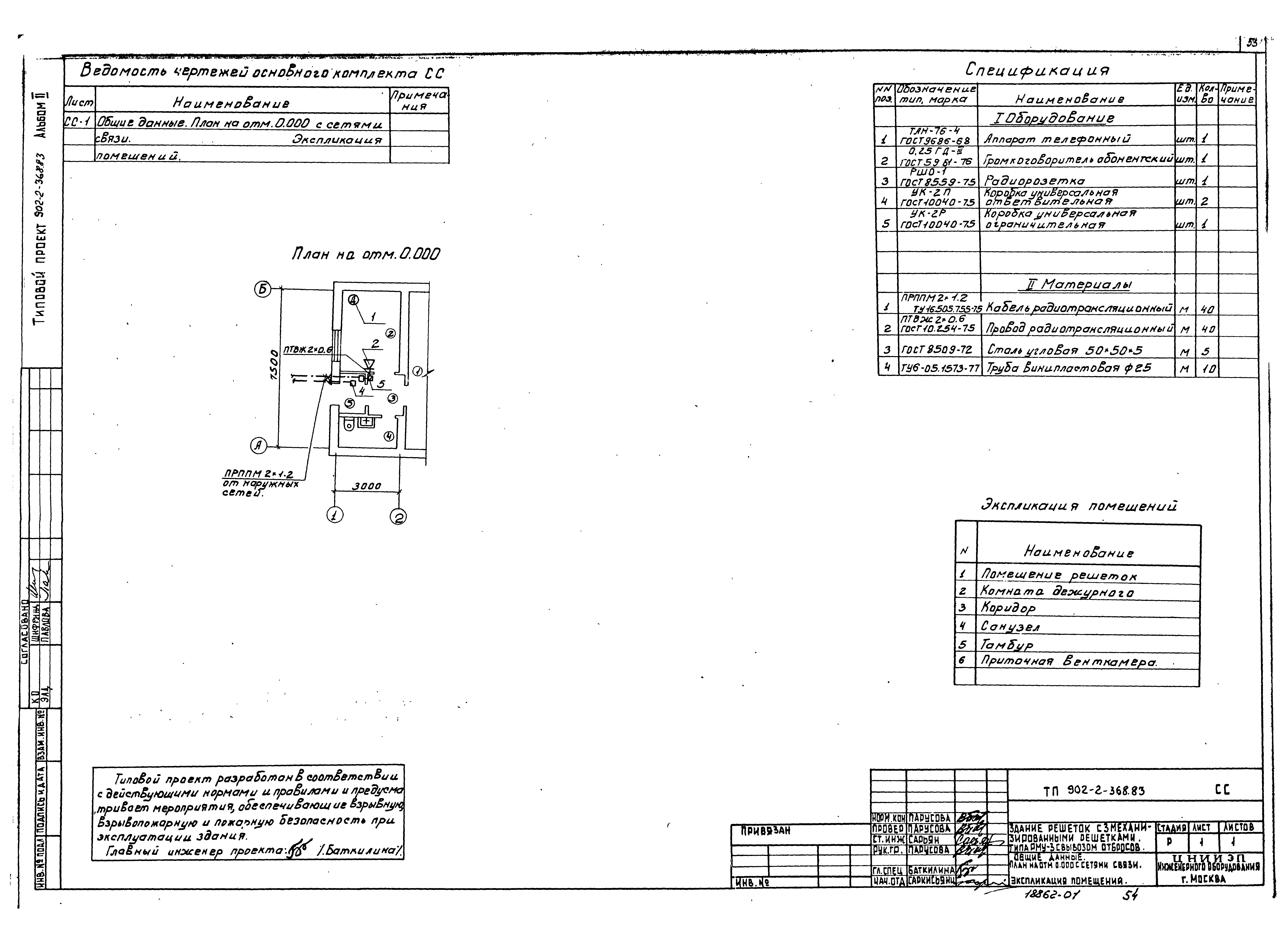 Типовой проект 902-2-368.83