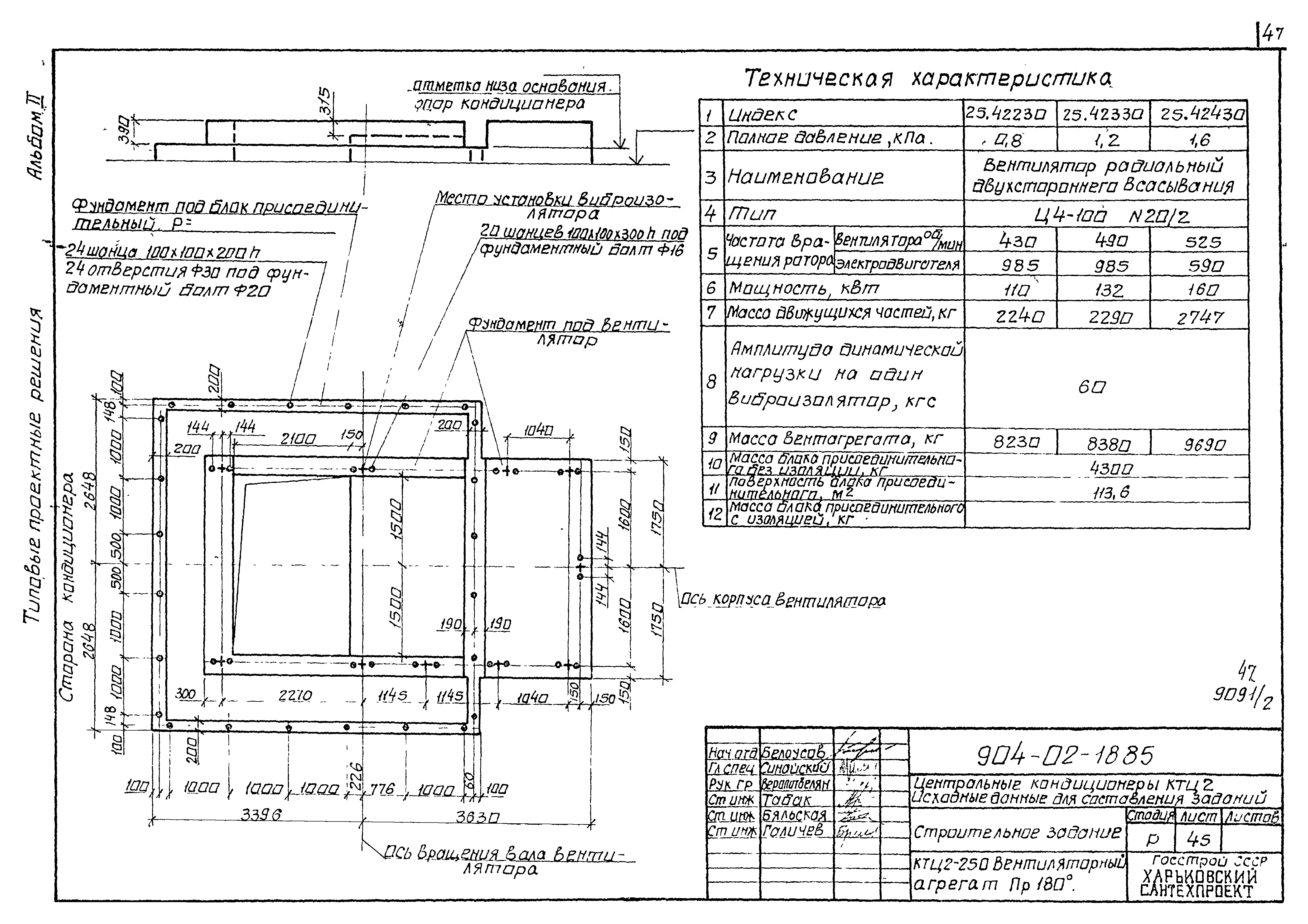 Типовые проектные решения 904-02-18.85
