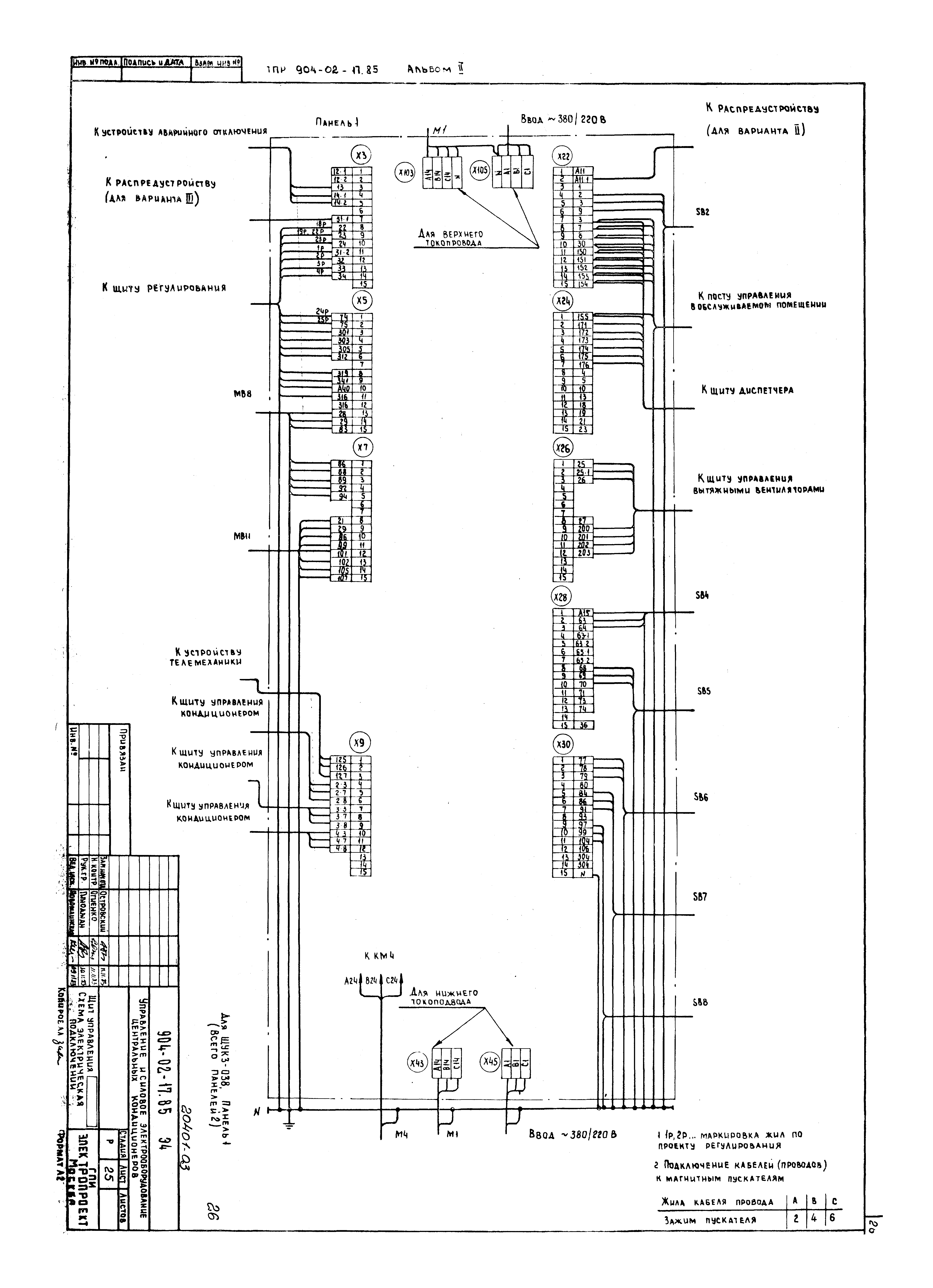 Типовые проектные решения 904-02-17.85