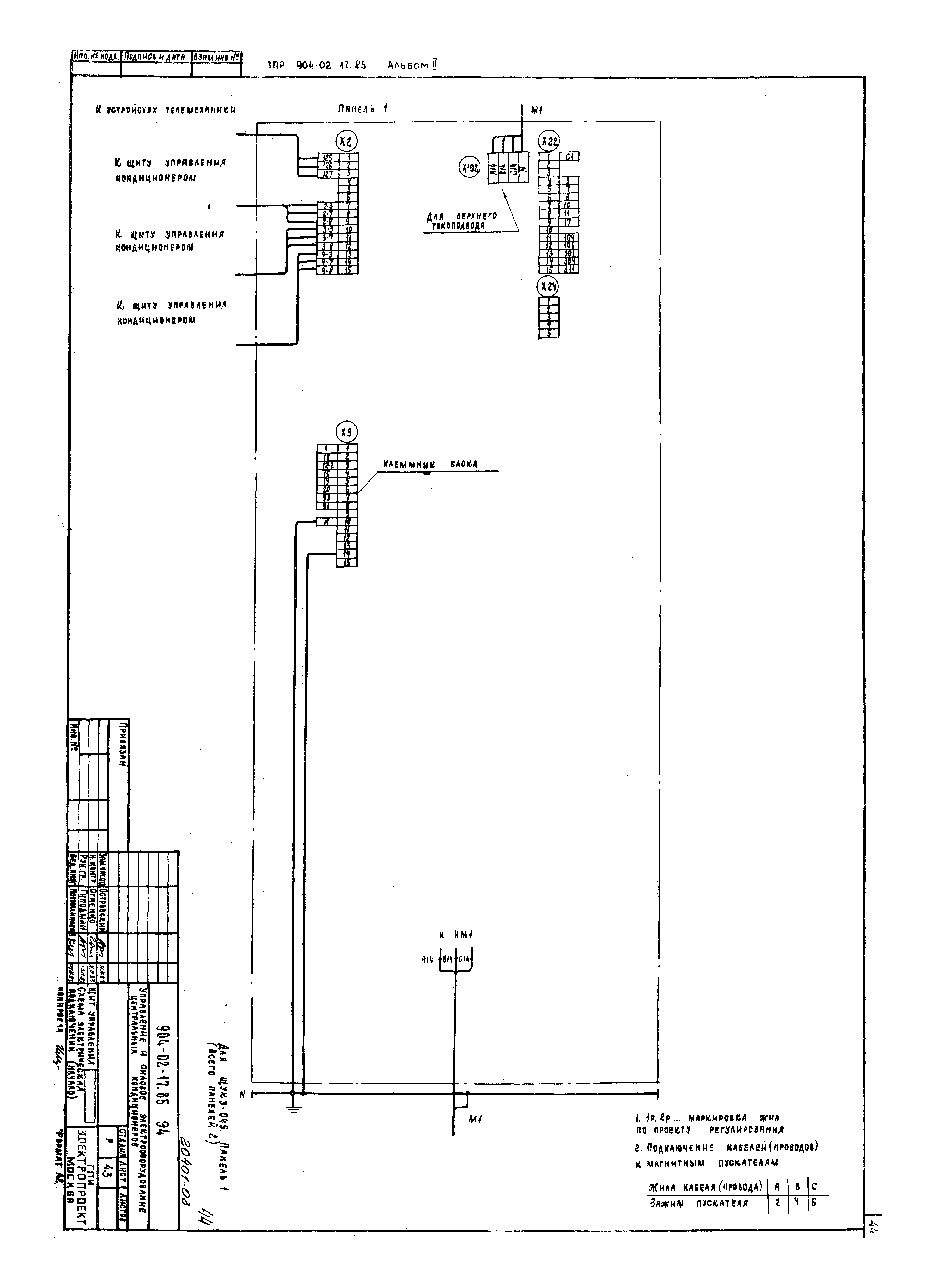 Типовые проектные решения 904-02-17.85