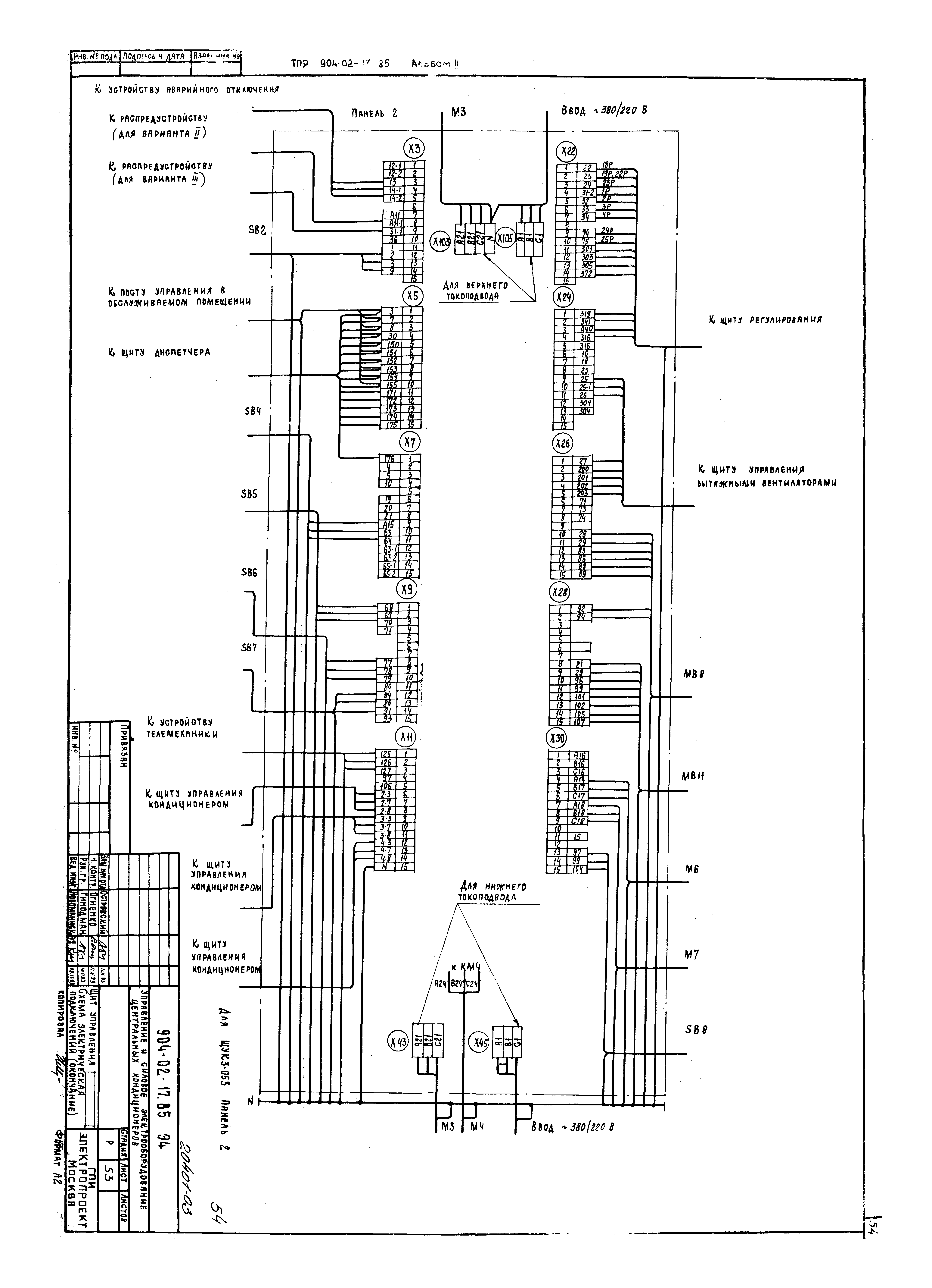 Типовые проектные решения 904-02-17.85