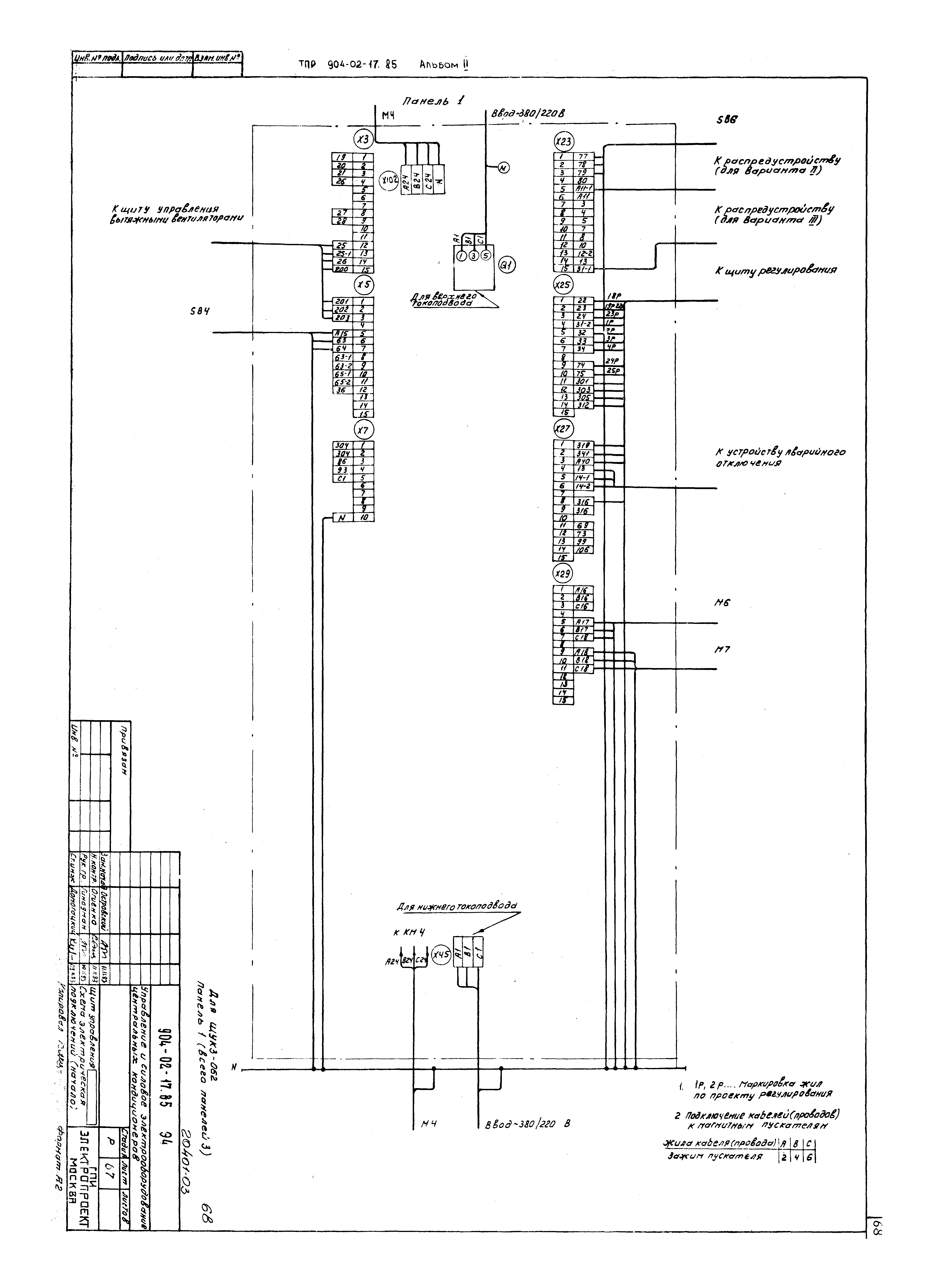 Типовые проектные решения 904-02-17.85