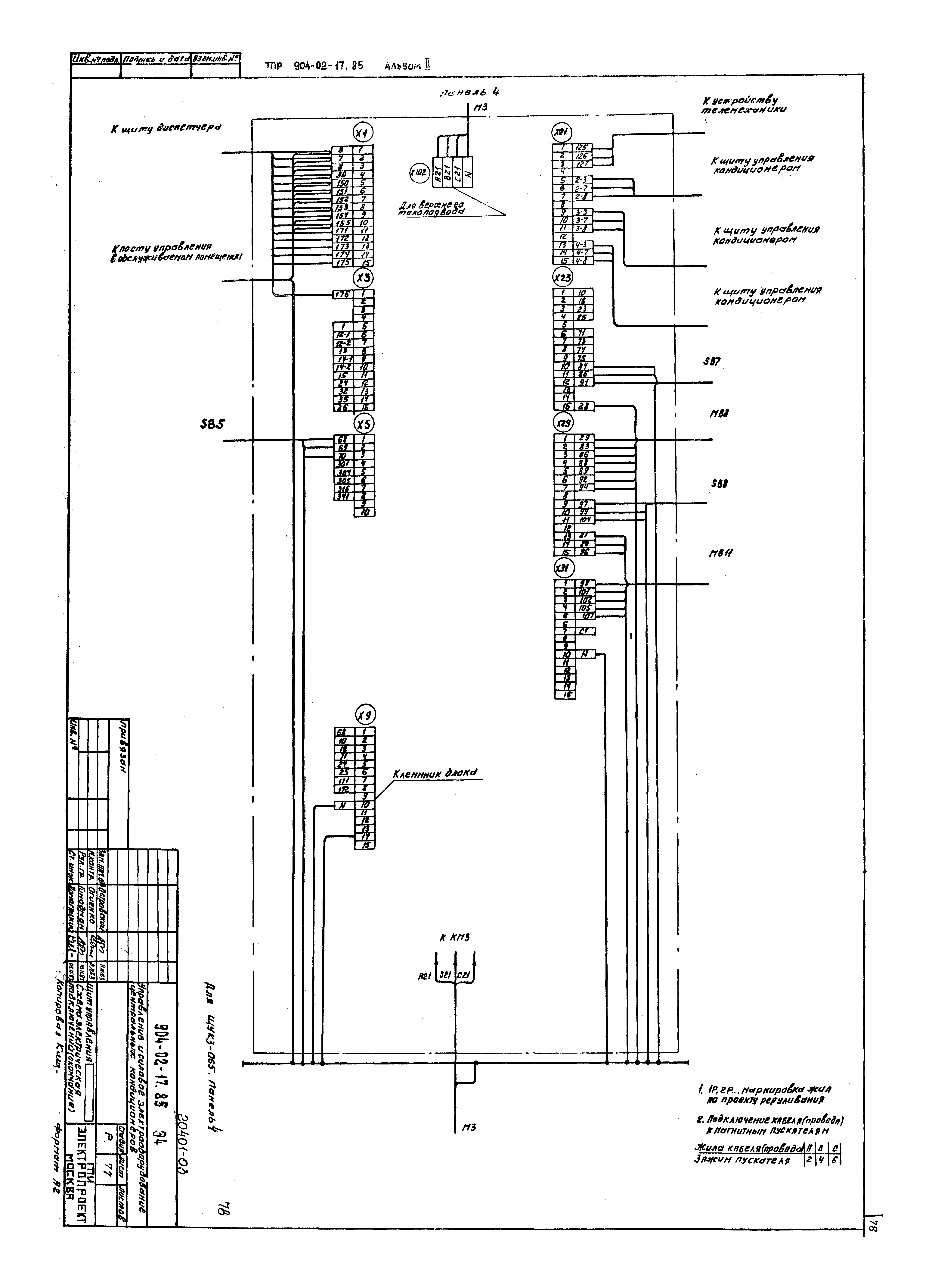 Типовые проектные решения 904-02-17.85