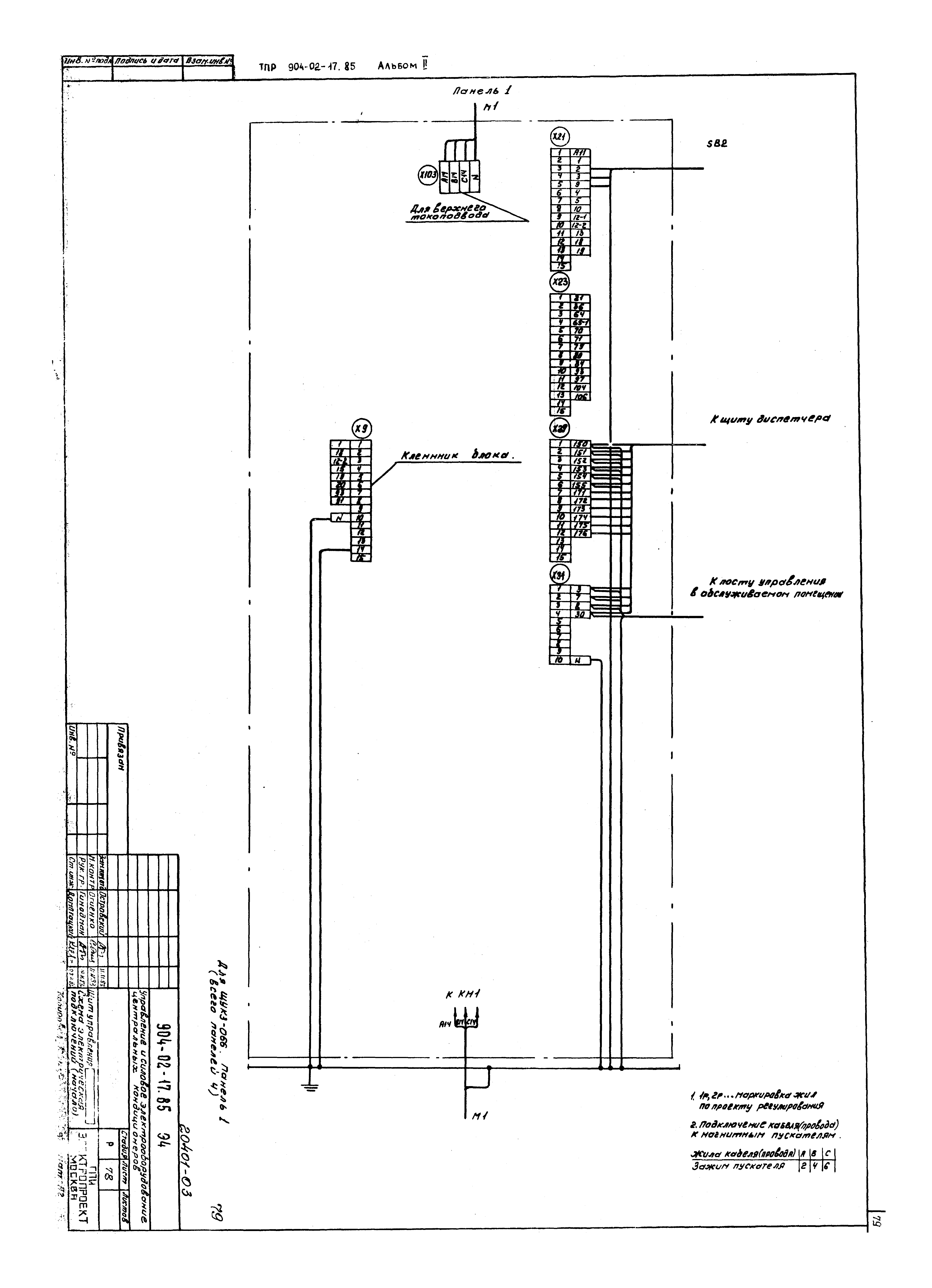 Типовые проектные решения 904-02-17.85