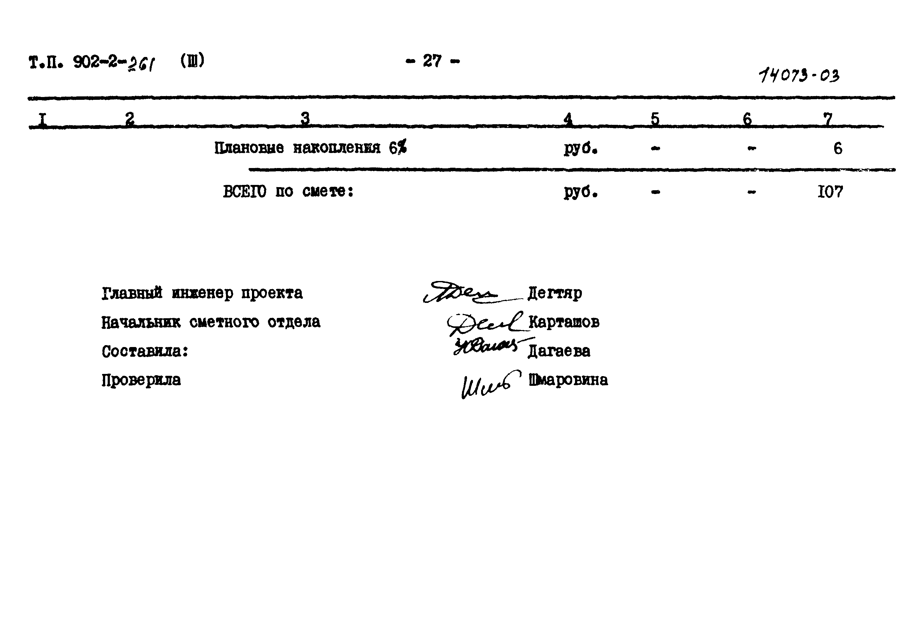 Типовой проект 902-2-261