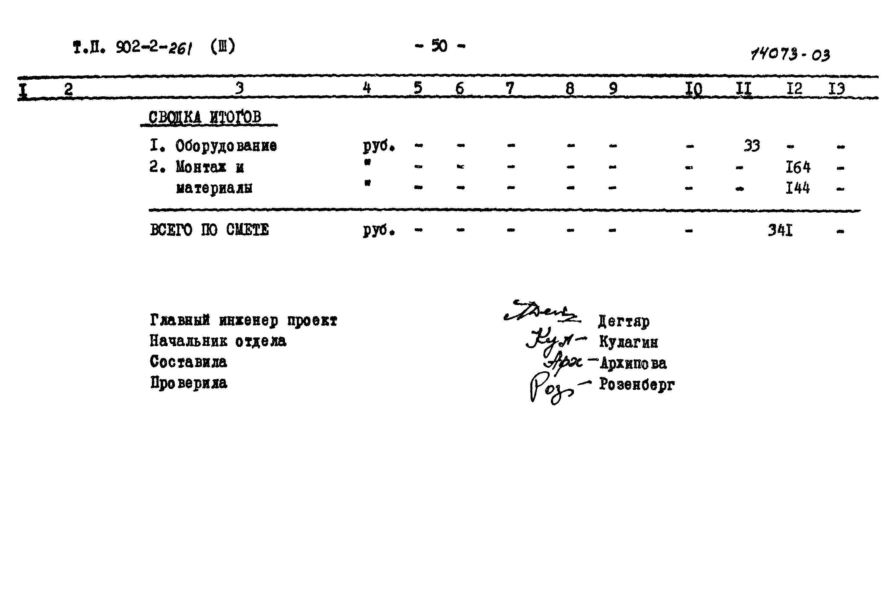 Типовой проект 902-2-261