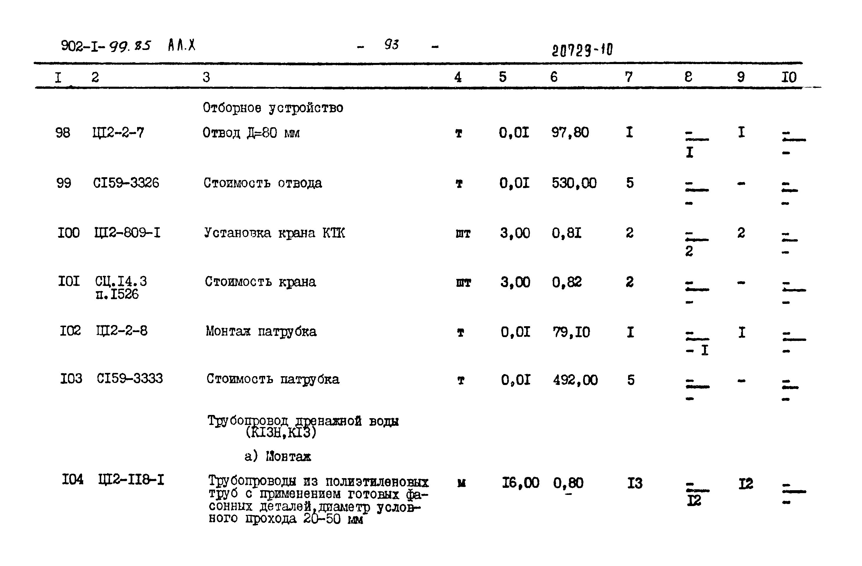 Типовой проект 902-1-103.85