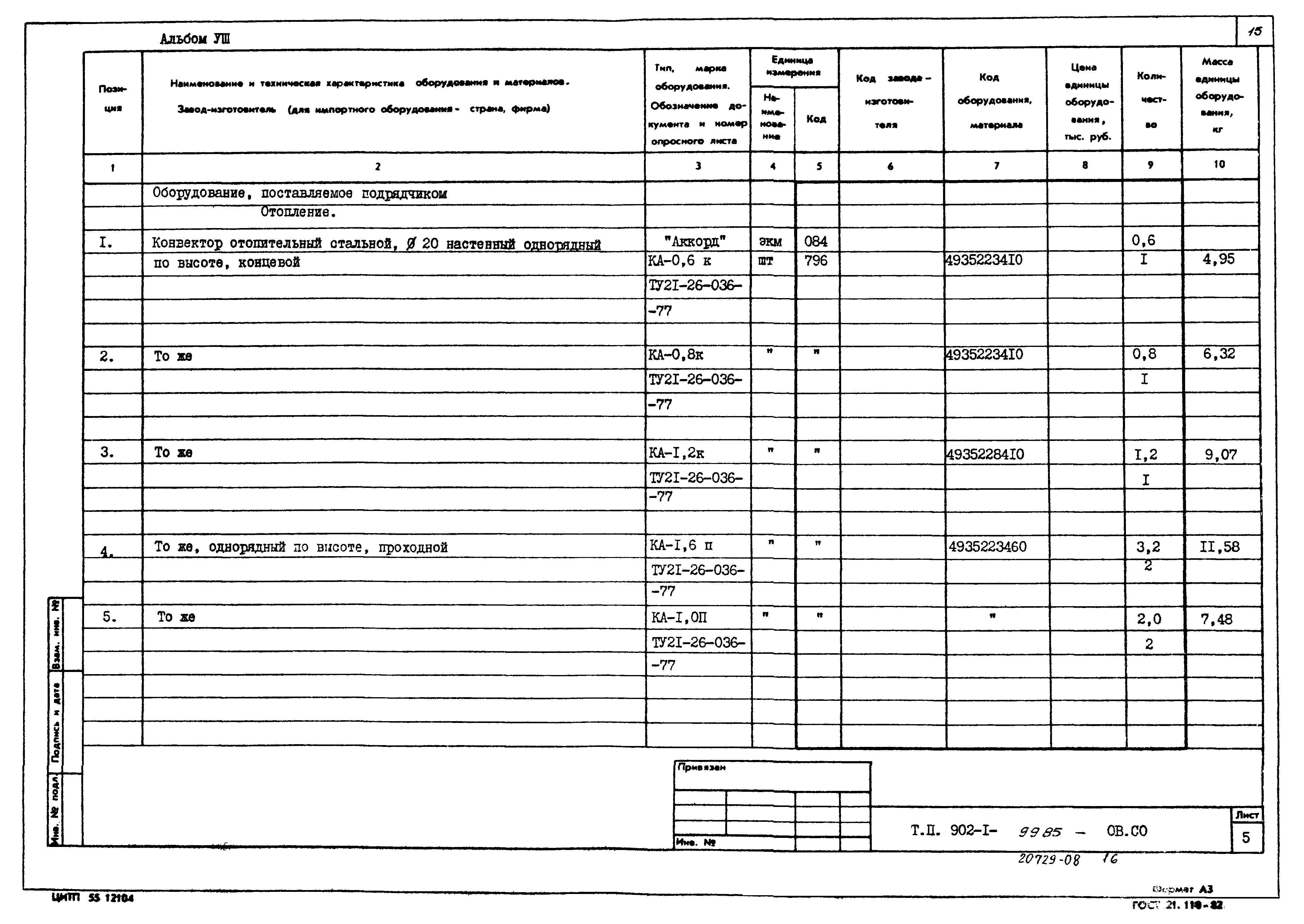 Типовой проект 902-1-103.85