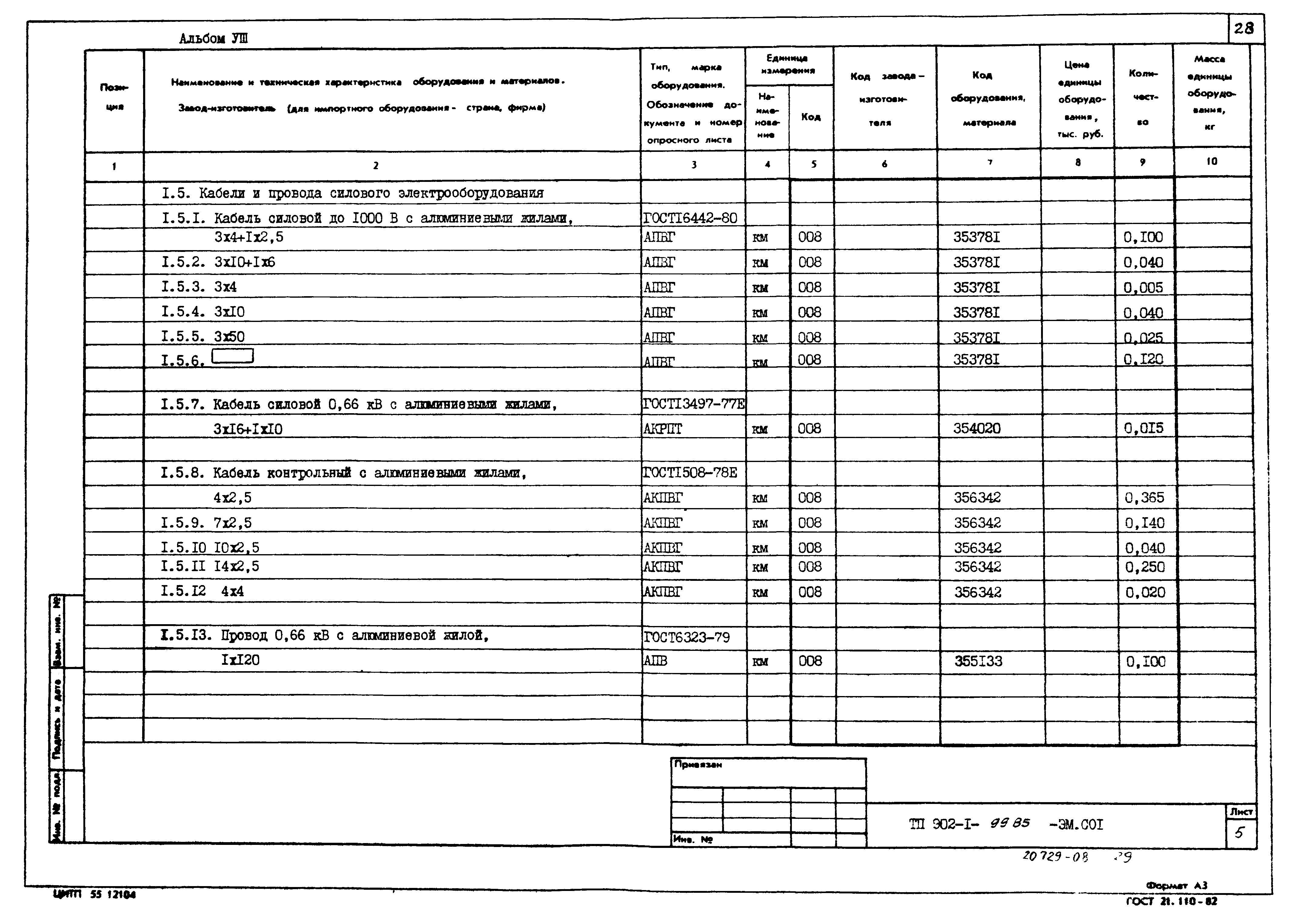 Типовой проект 902-1-103.85