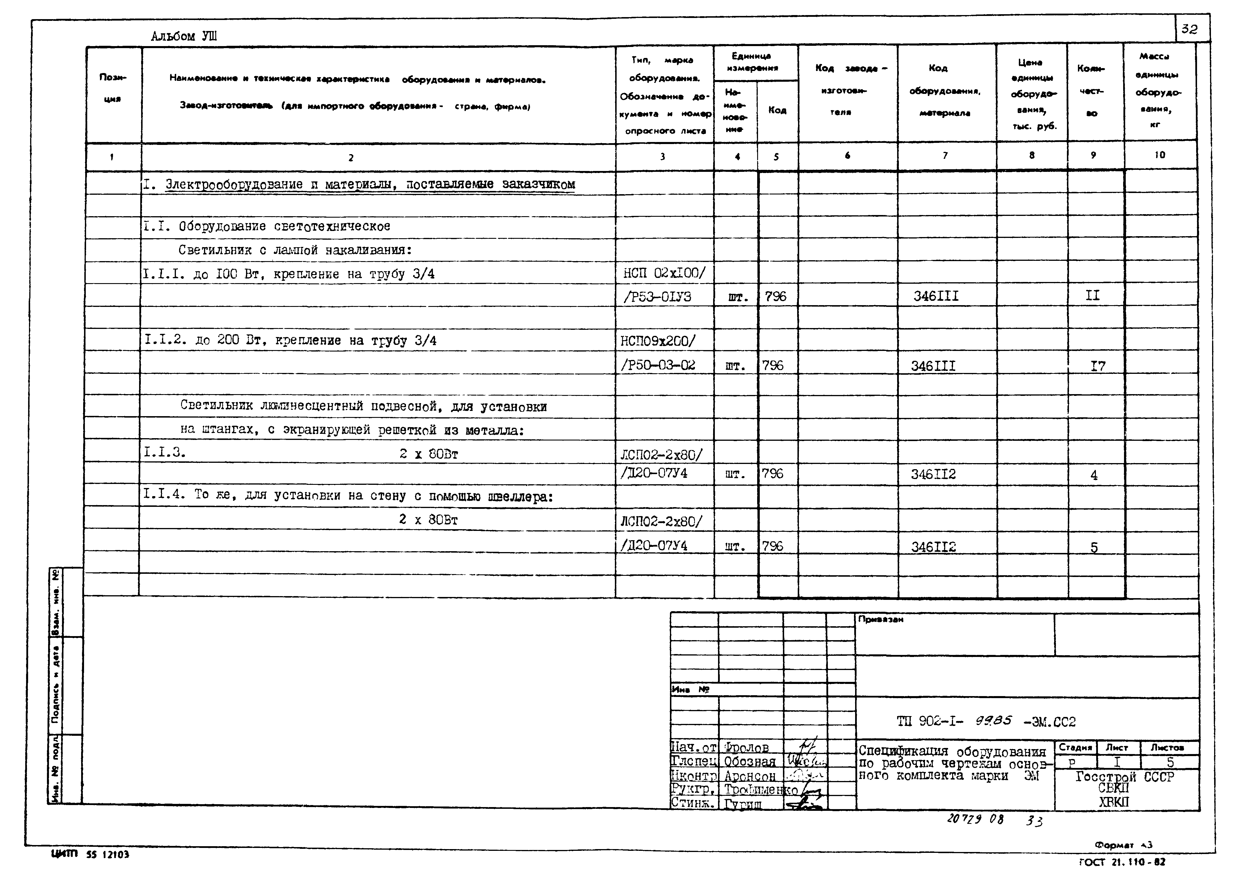 Типовой проект 902-1-103.85