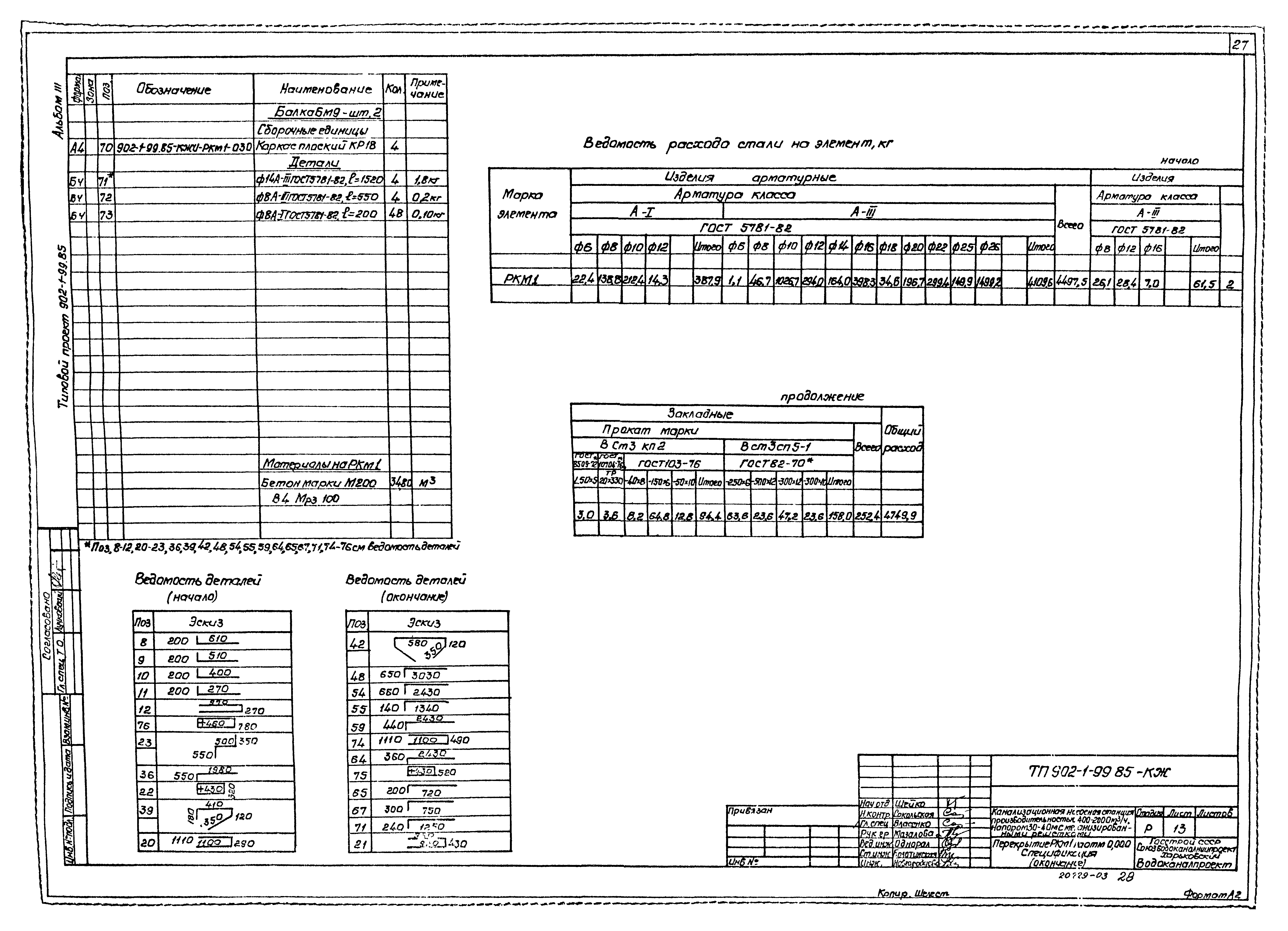Типовой проект 902-1-103.85
