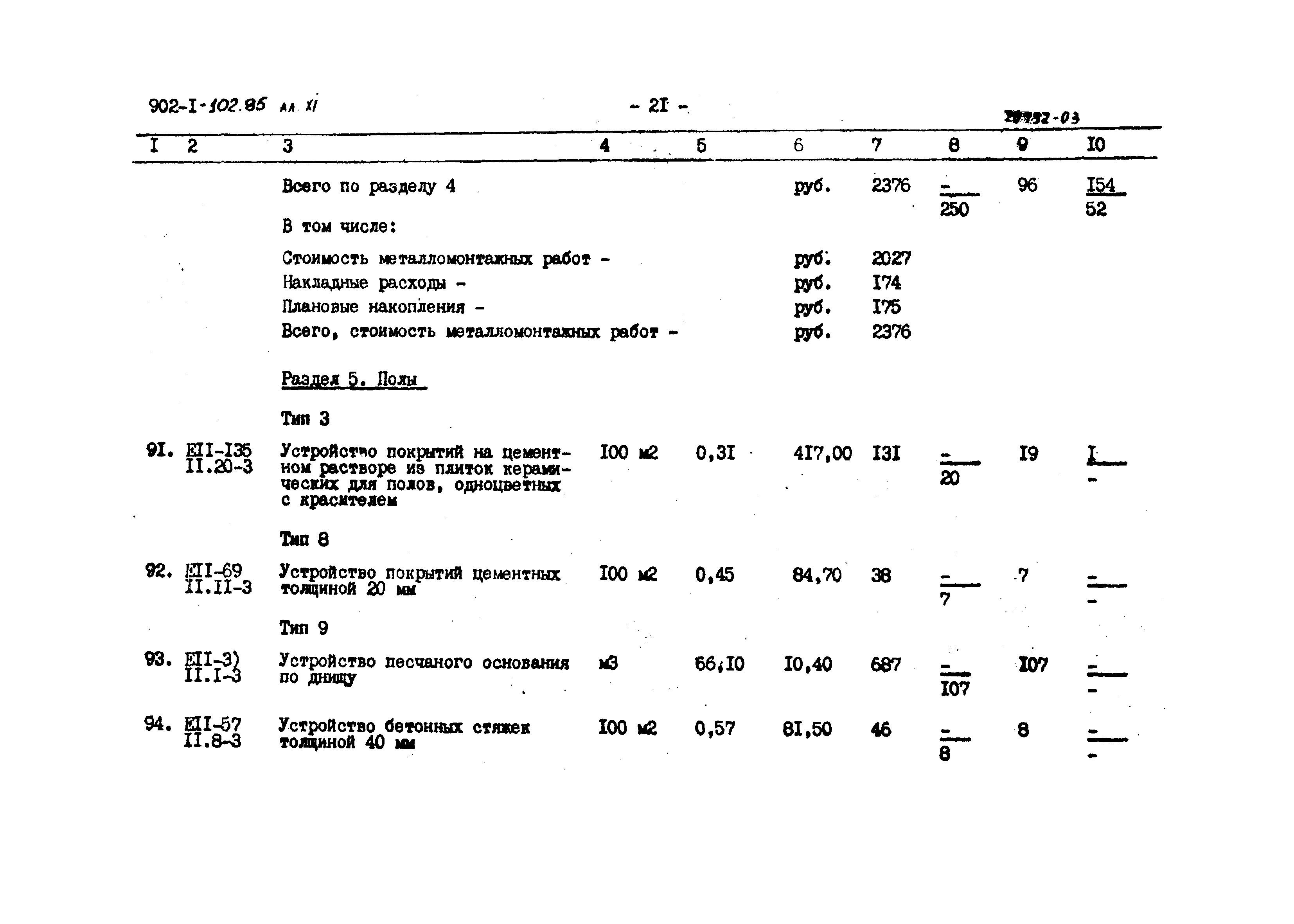 Типовой проект 902-1-102.85