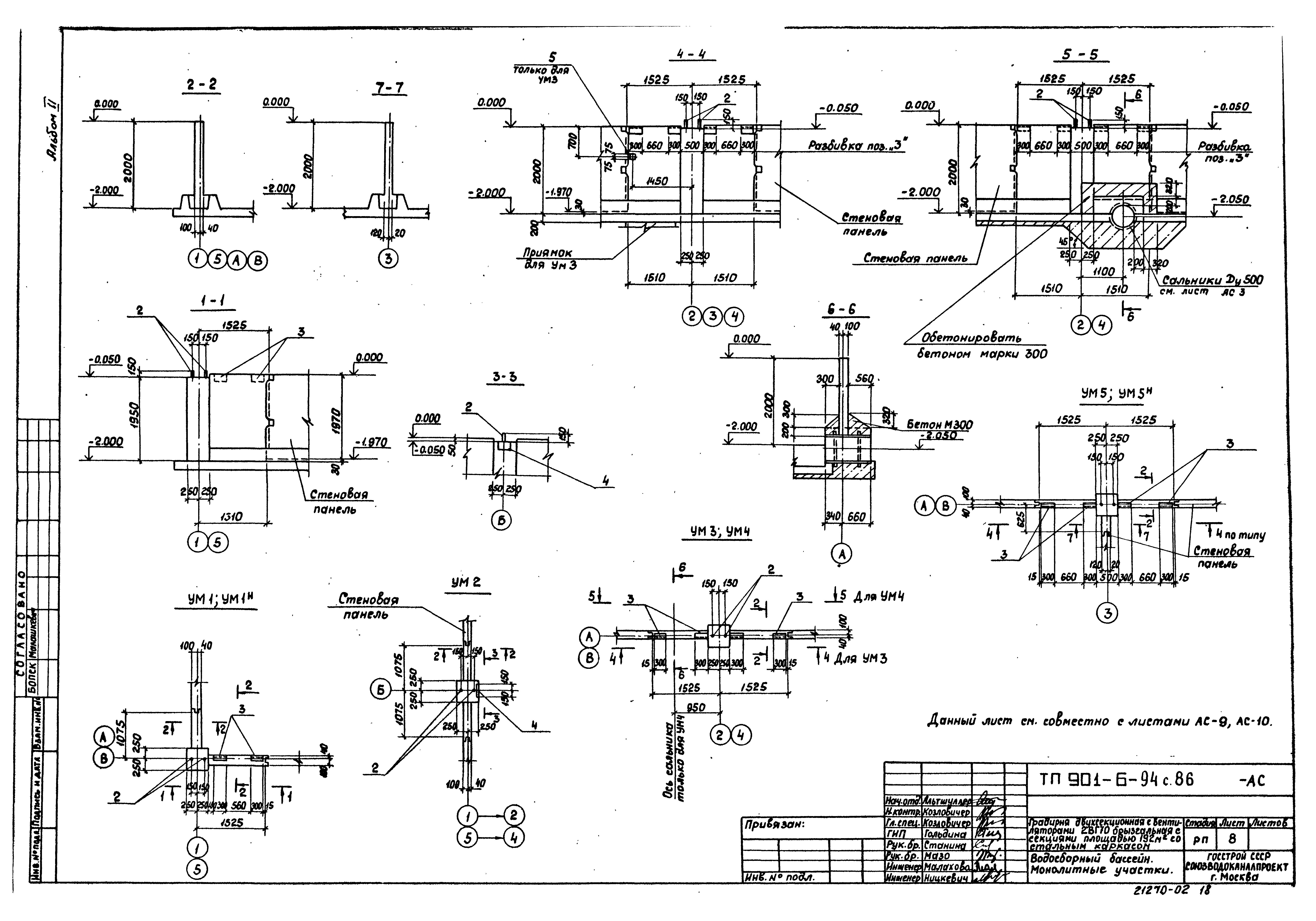 Типовой проект 901-6-94с.86