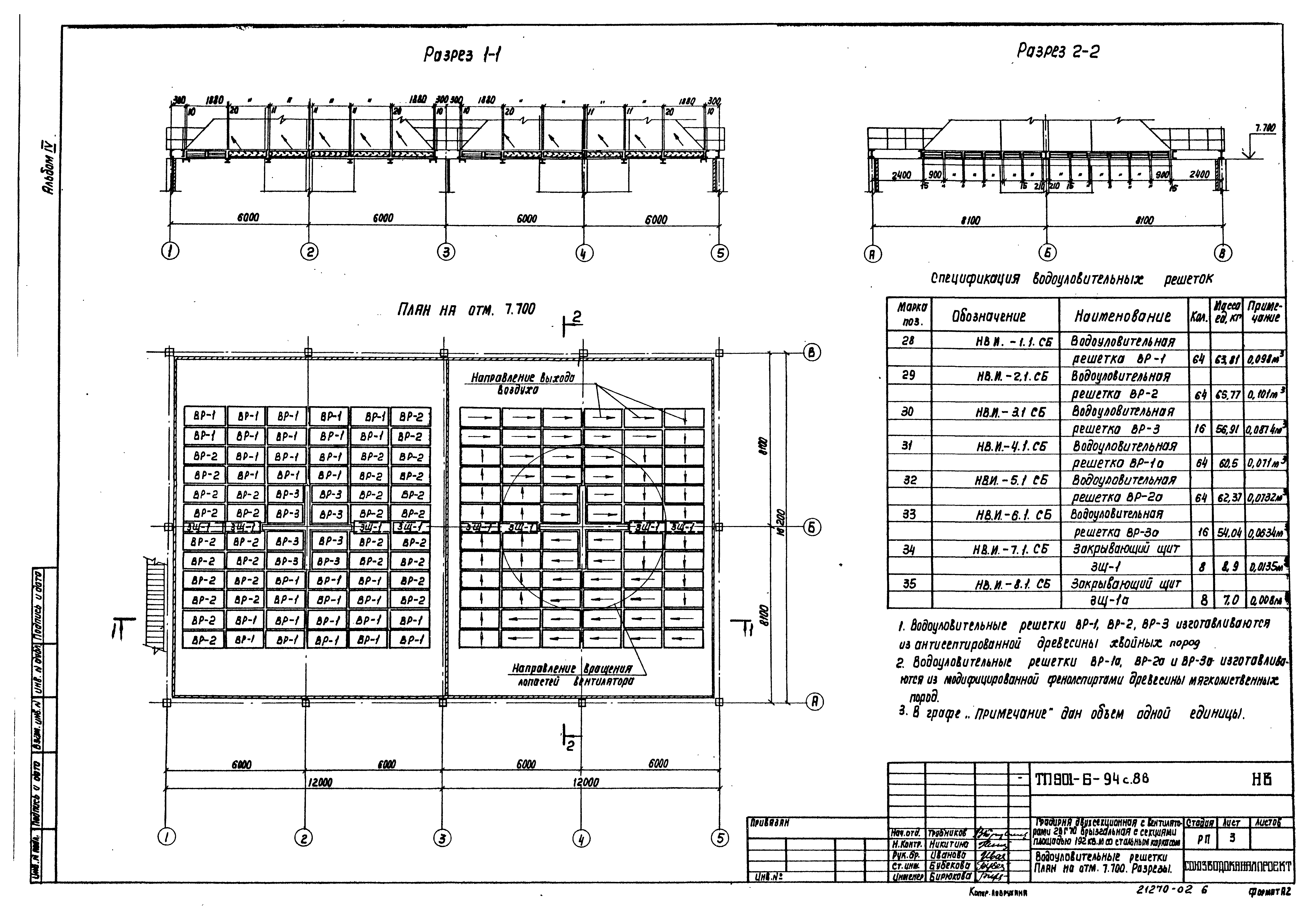 Типовой проект 901-6-94с.86