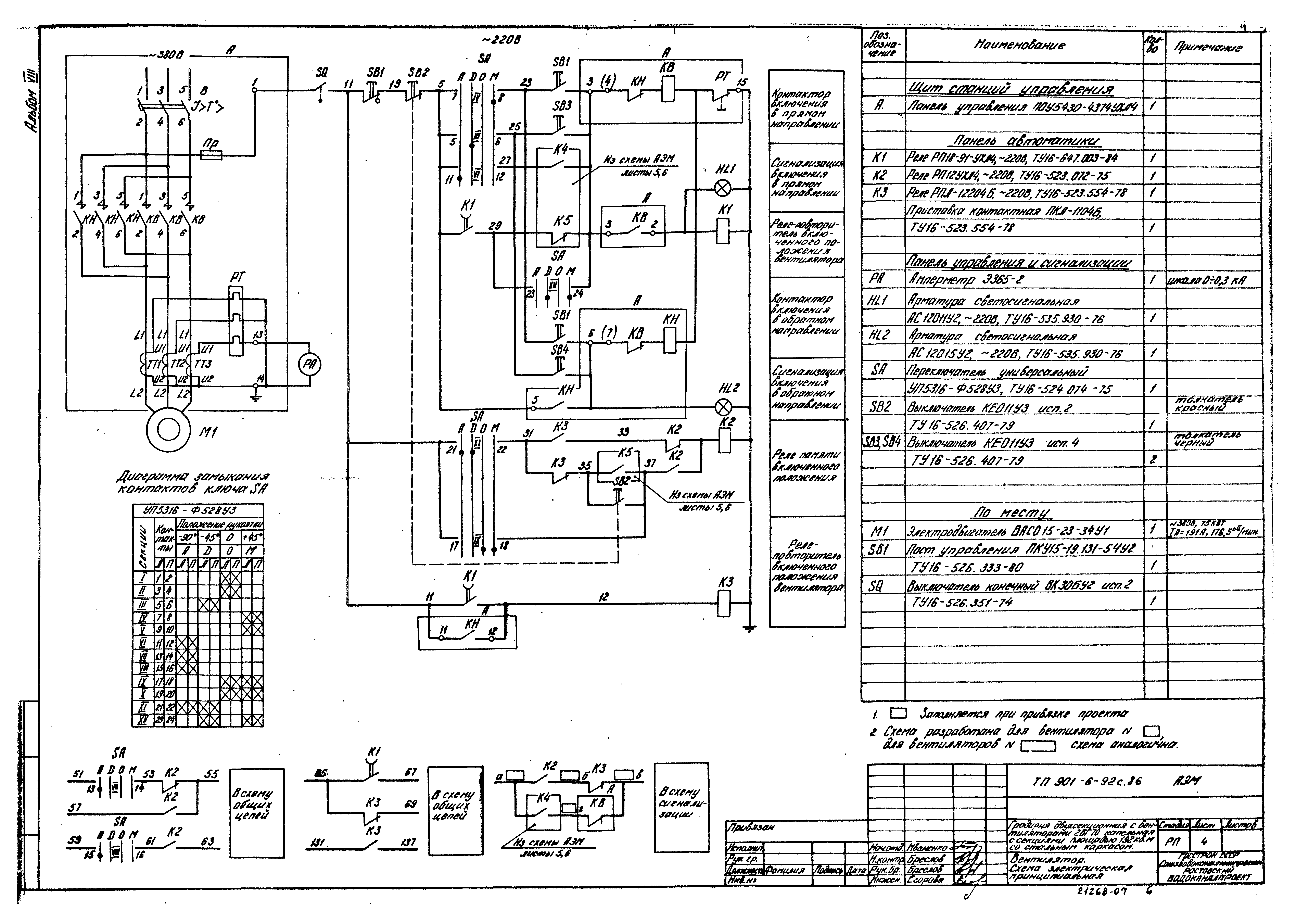 Типовой проект 901-6-92с.86