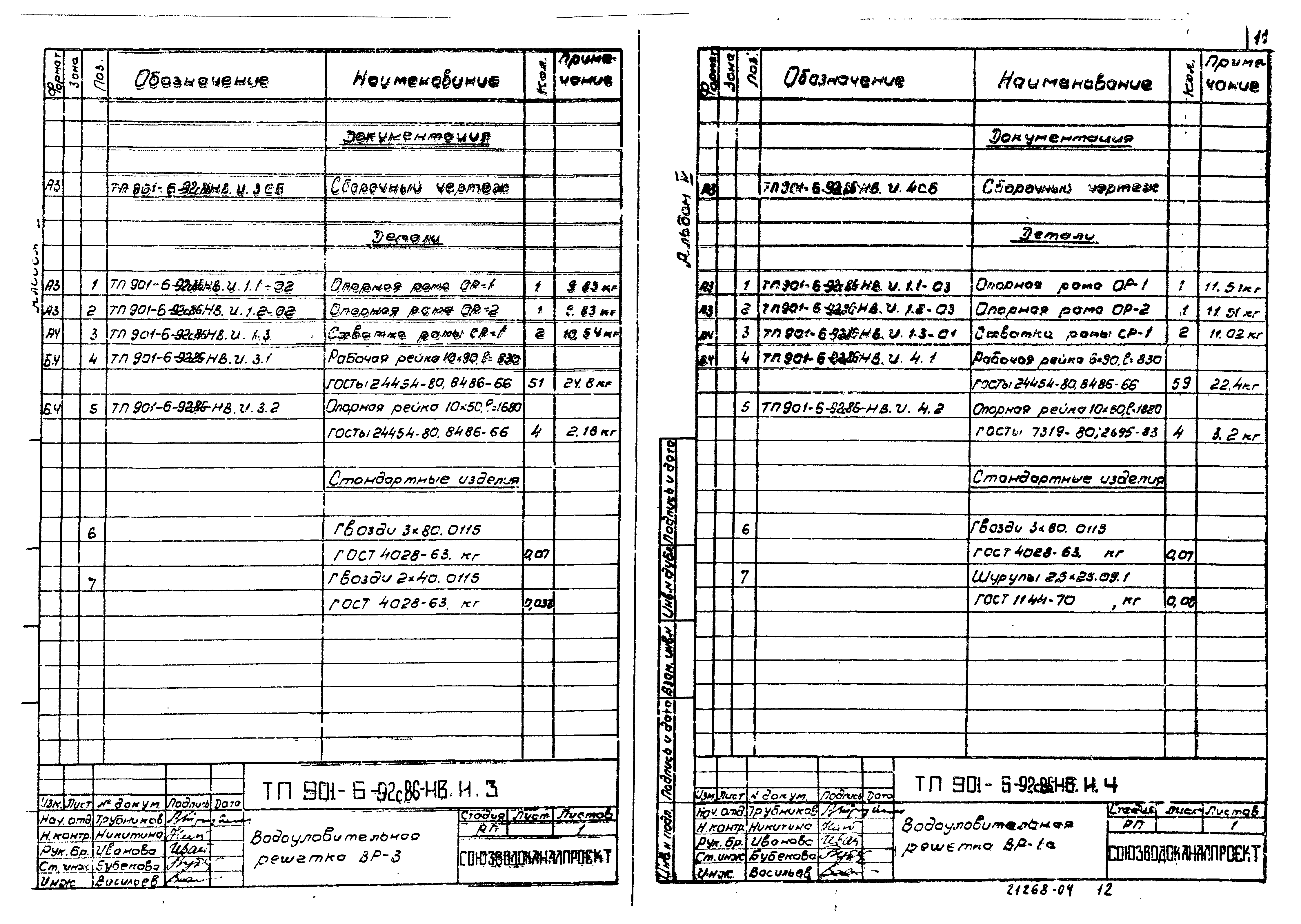 Типовой проект 901-6-92с.86