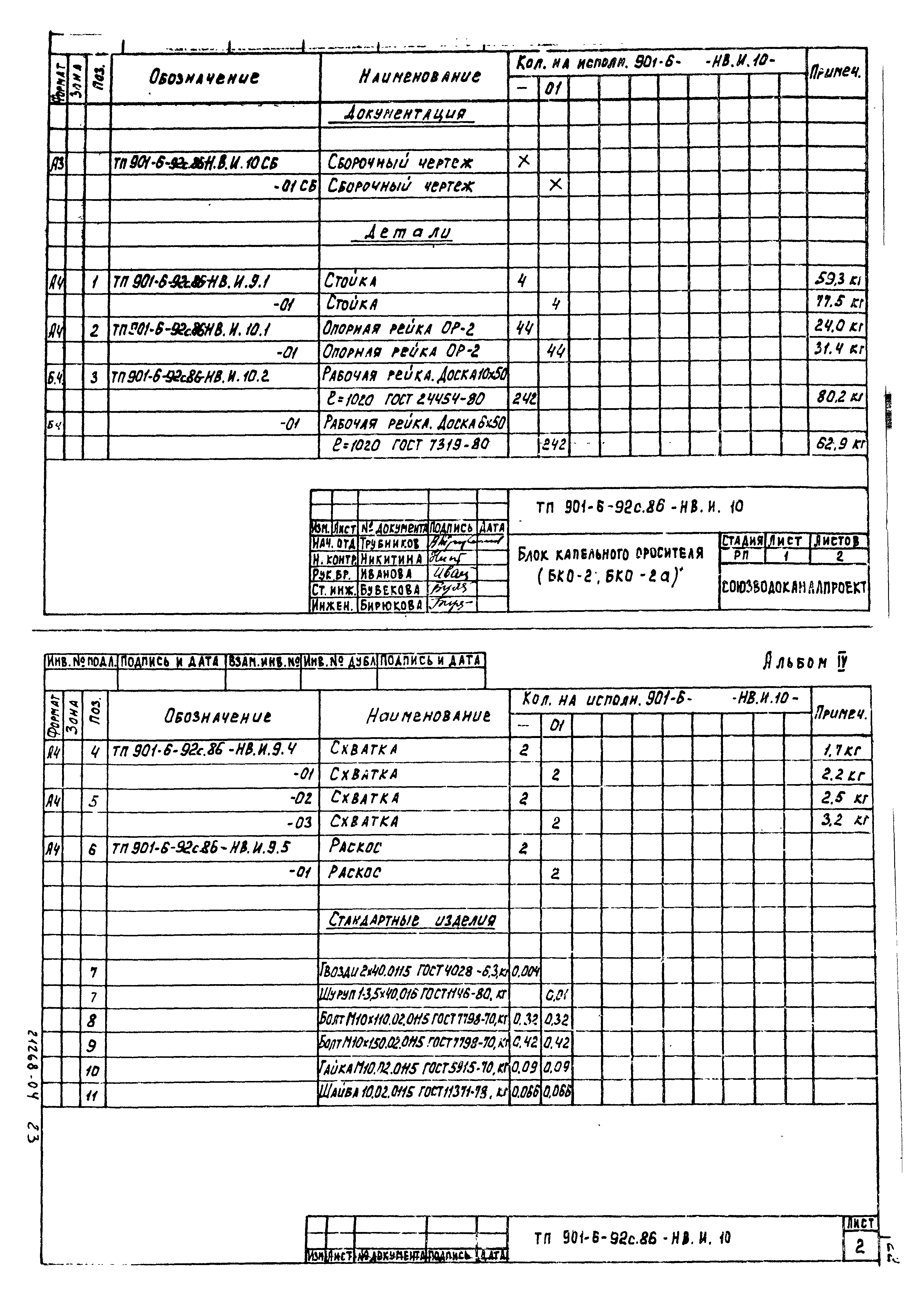 Типовой проект 901-6-92с.86