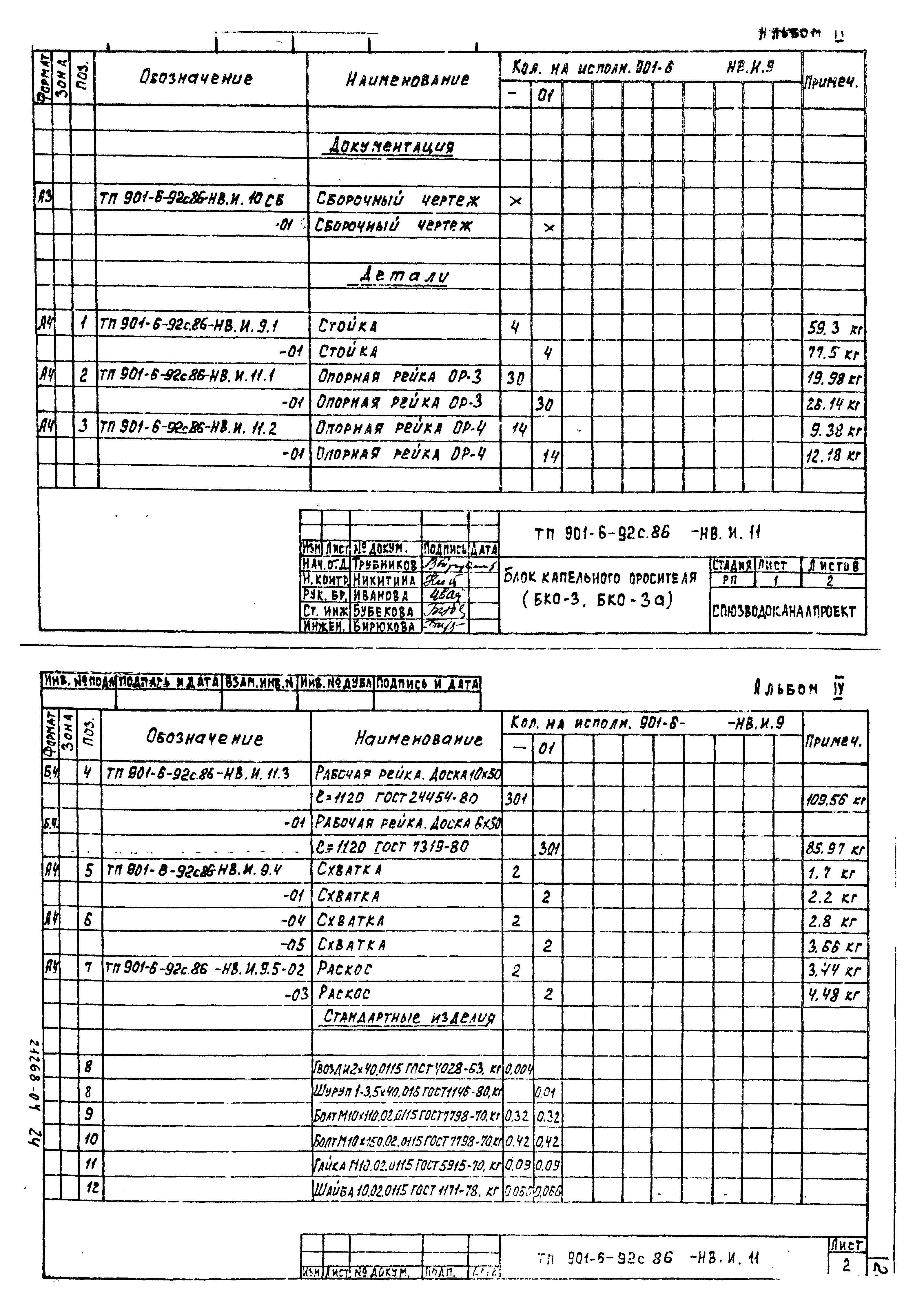 Типовой проект 901-6-92с.86