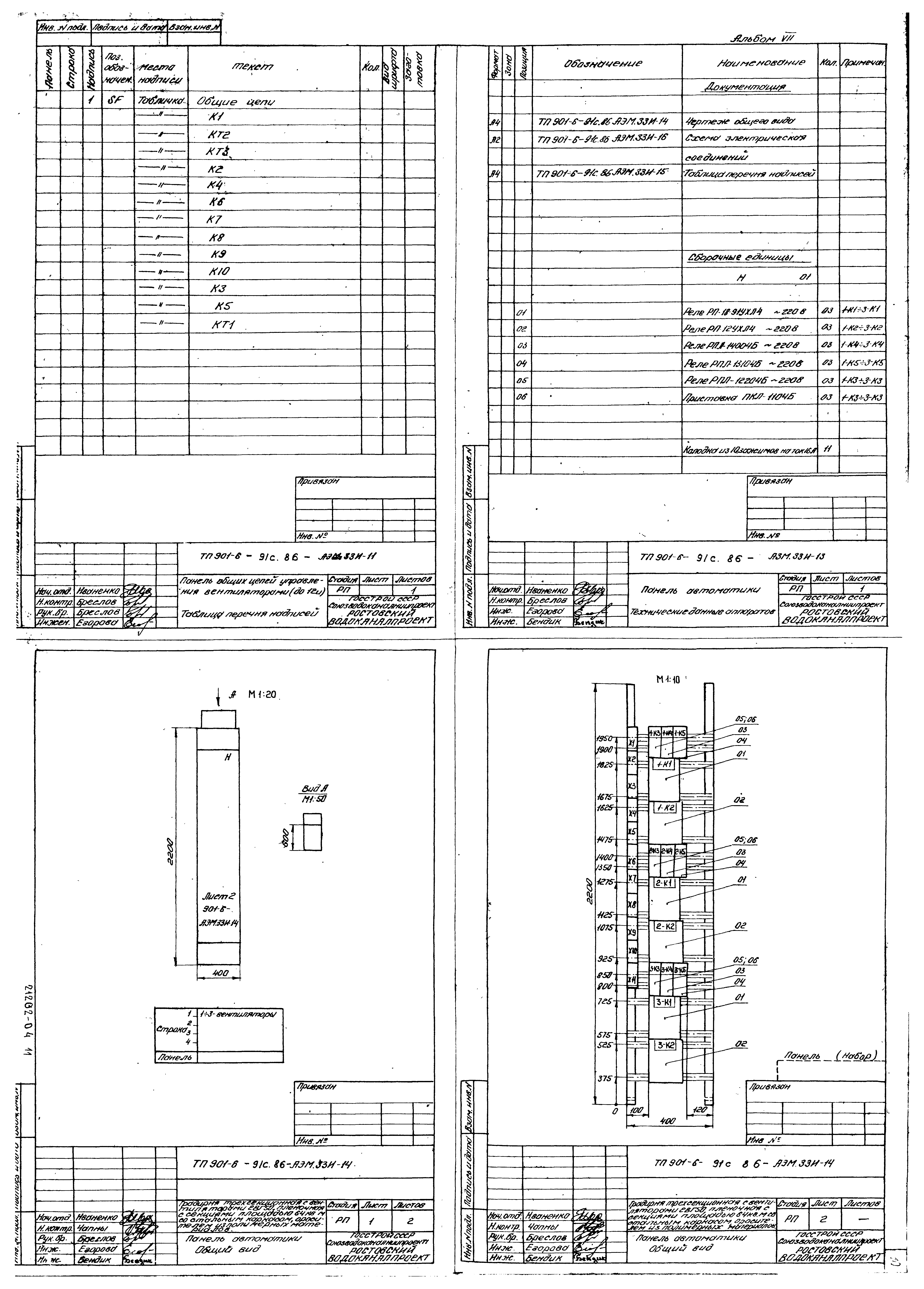 Типовой проект 901-6-91с.86