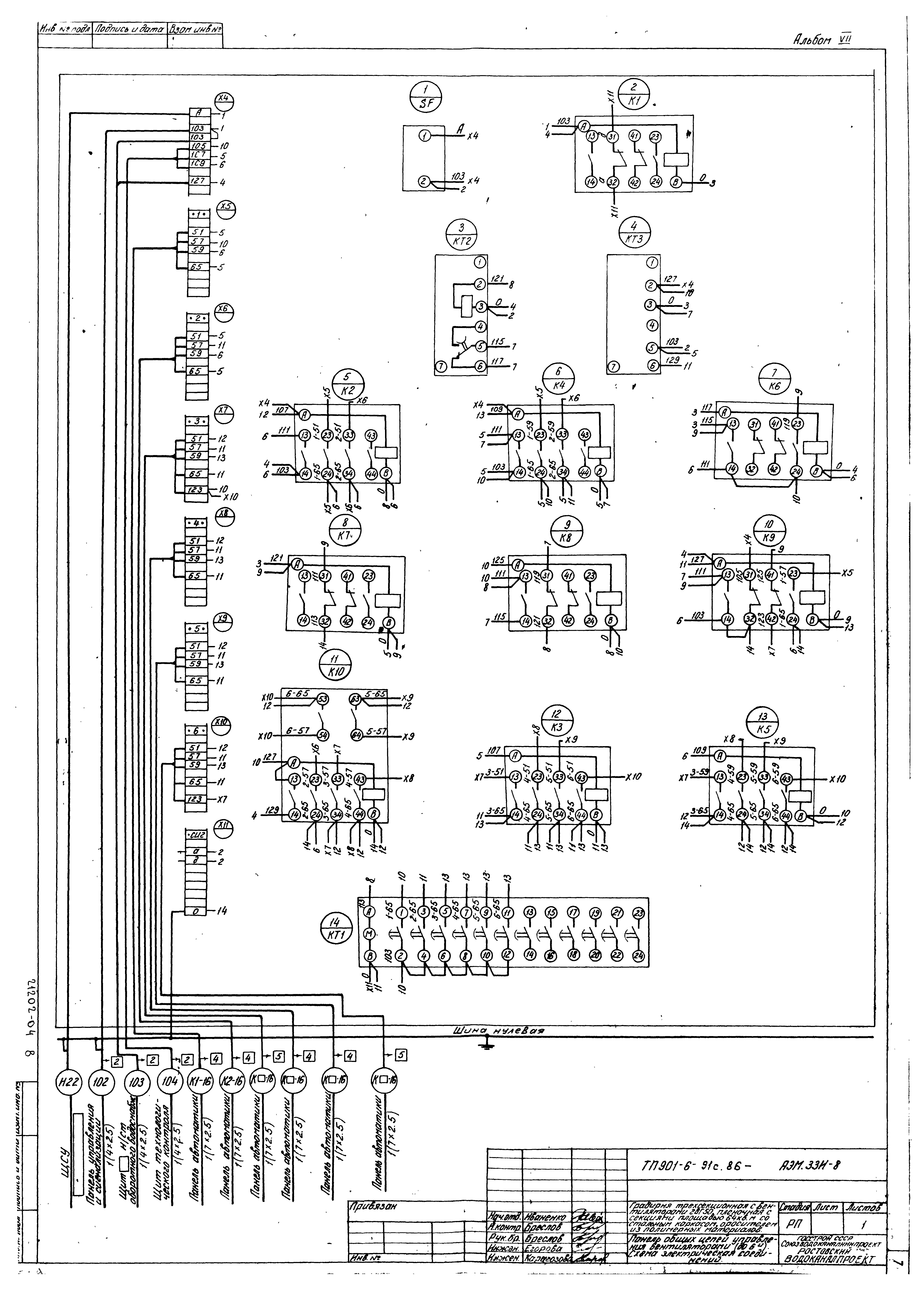 Типовой проект 901-6-91с.86