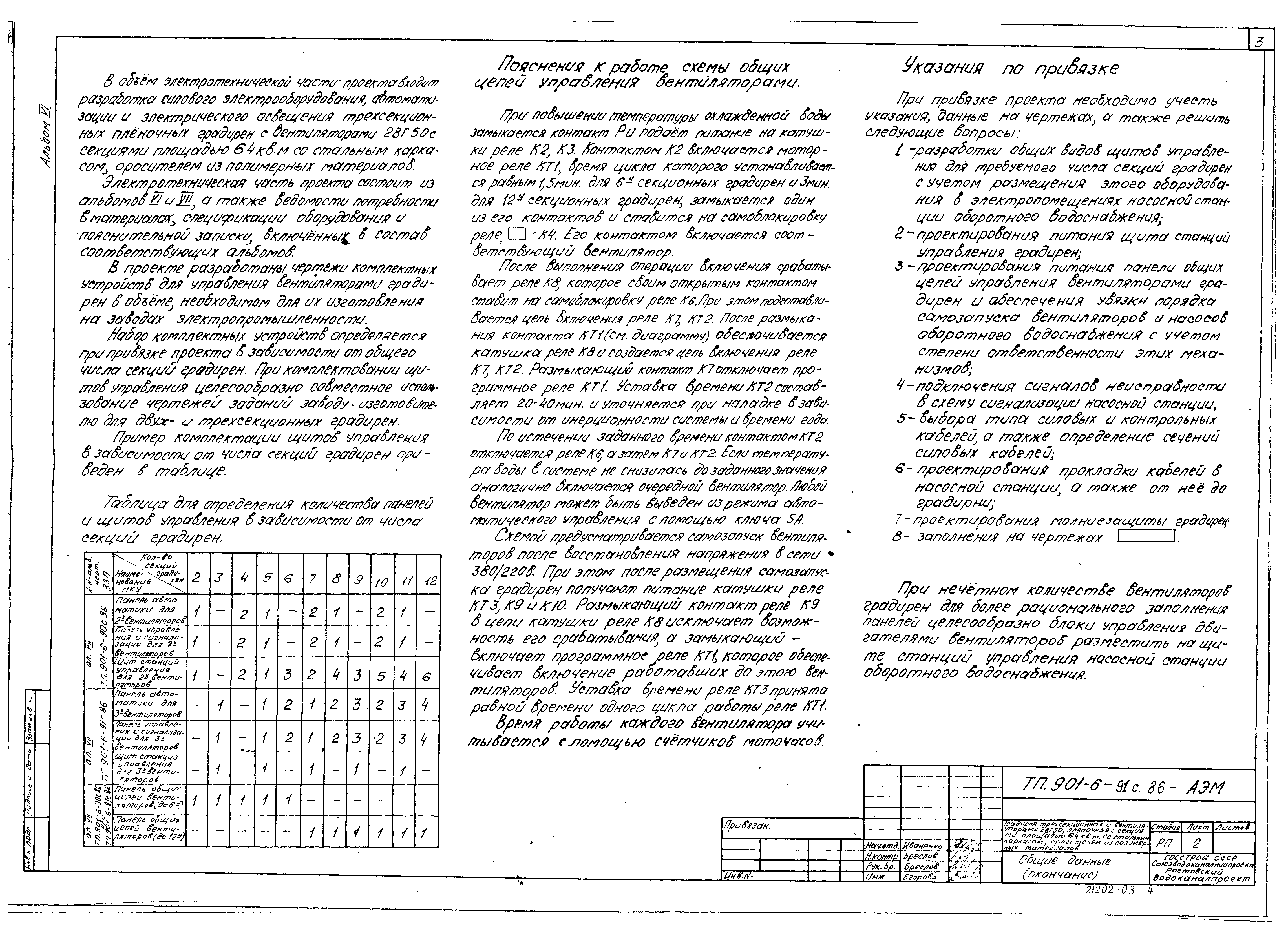 Типовой проект 901-6-91с.86