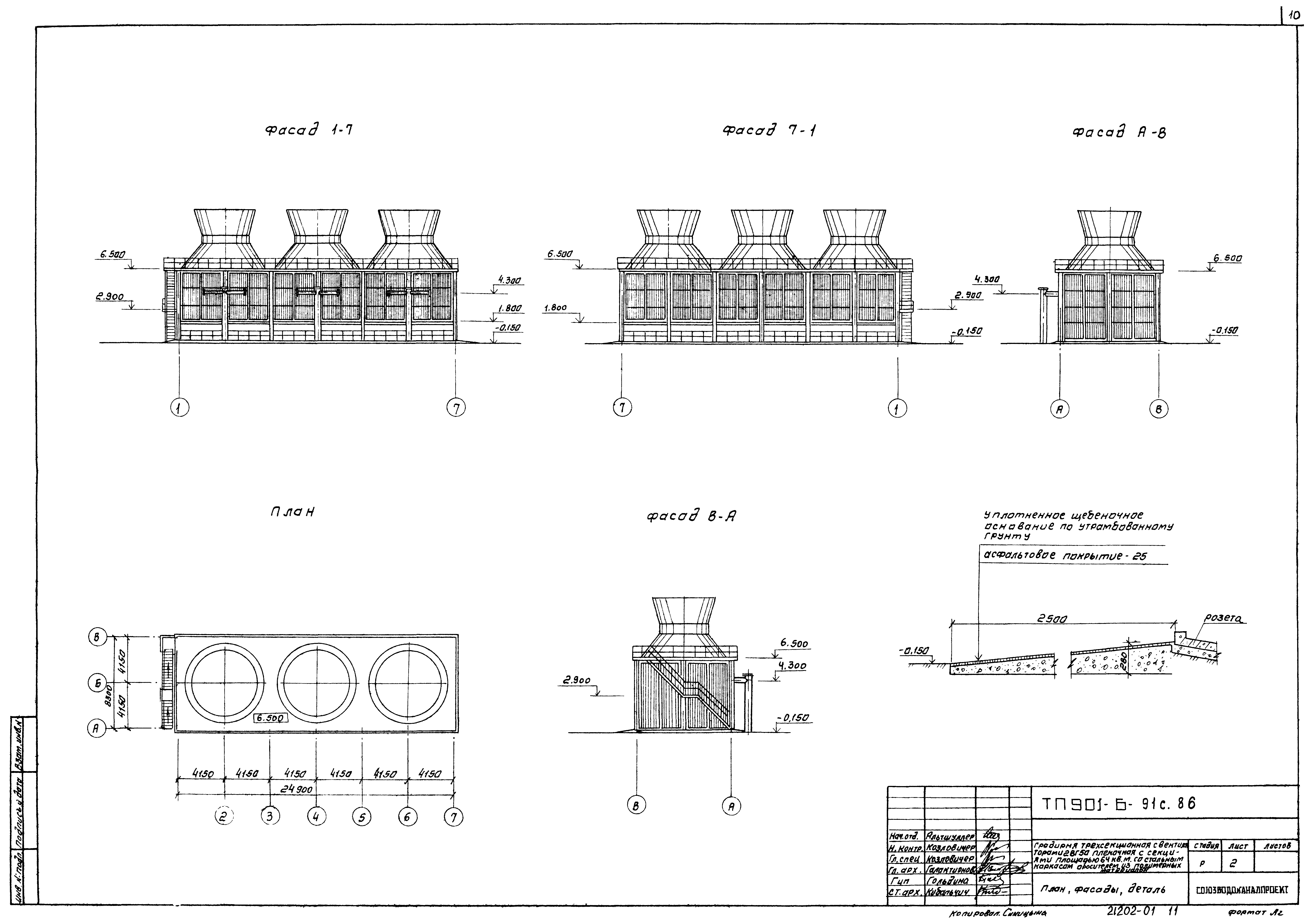 Типовой проект 901-6-91с.86