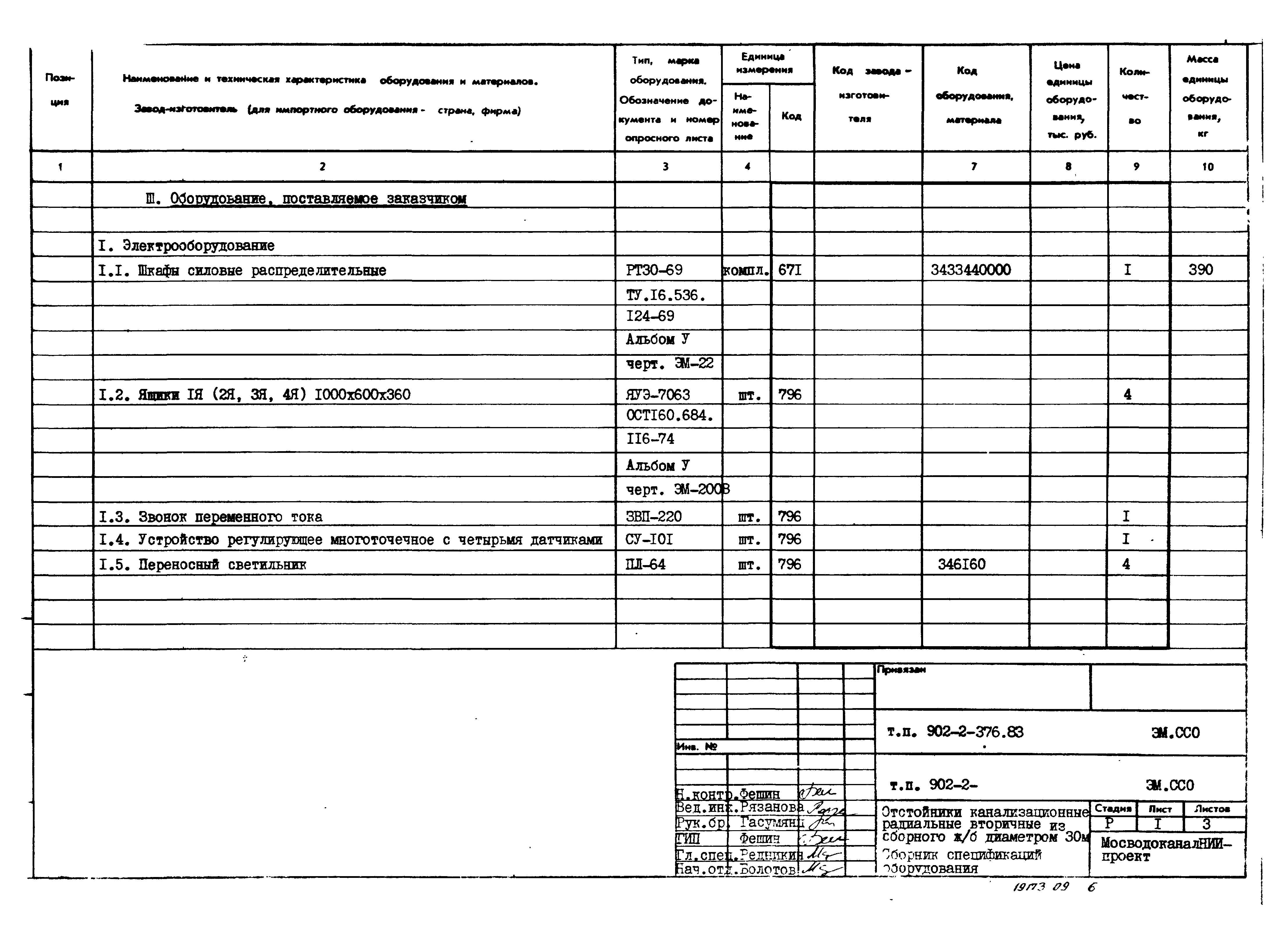 Типовой проект 902-2-376.83
