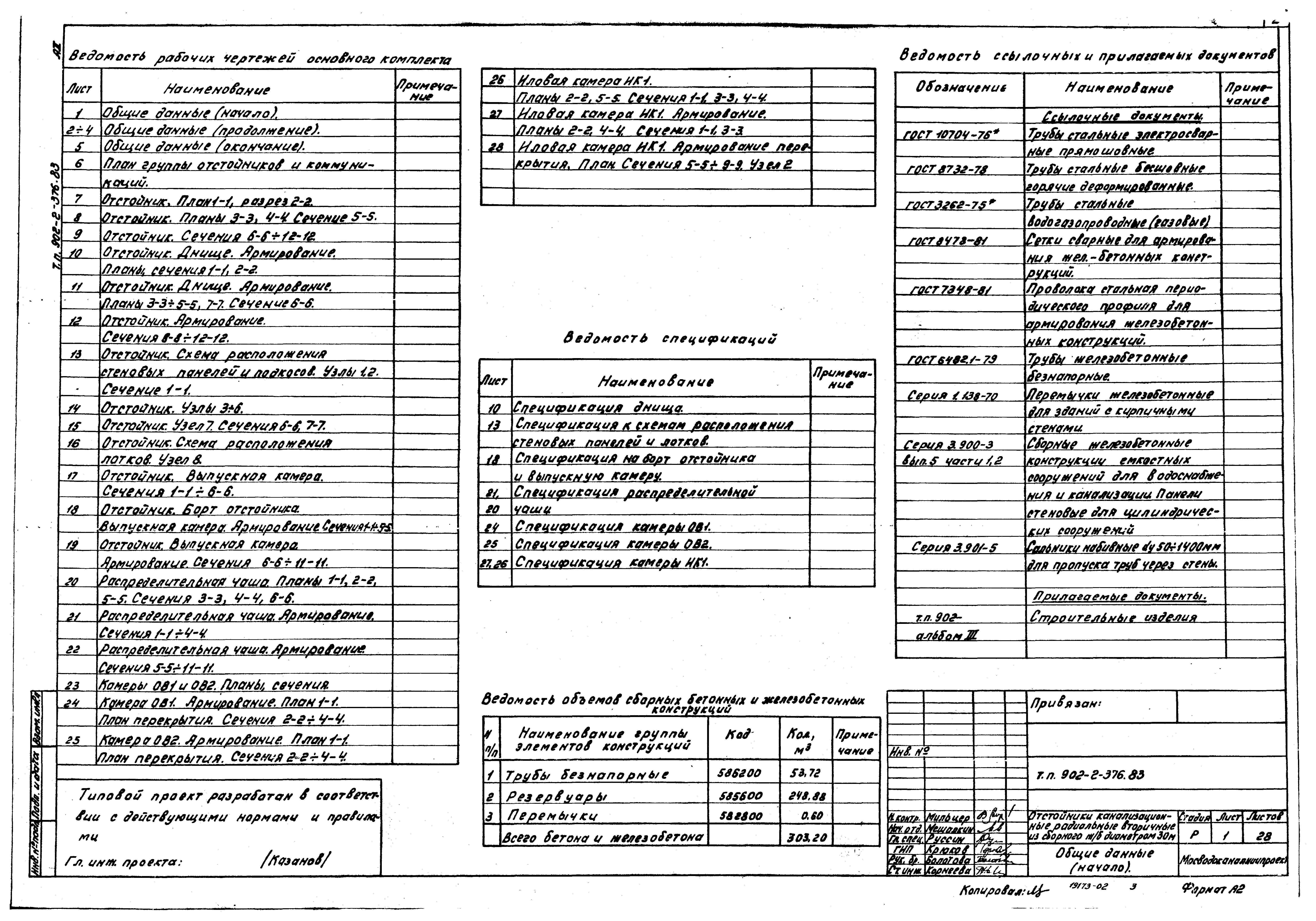 Типовой проект 902-2-376.83
