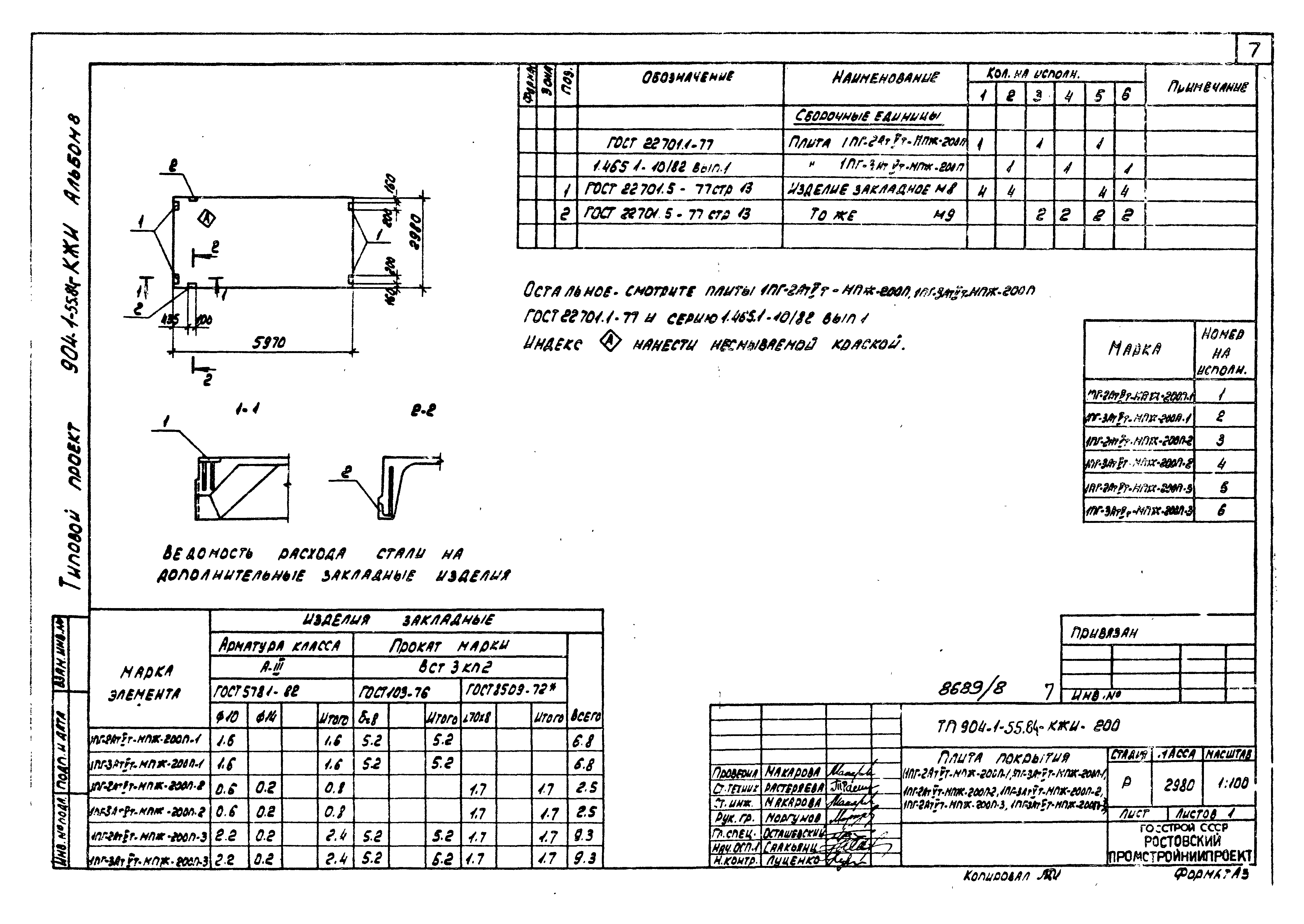 Типовой проект 904-1-55.84