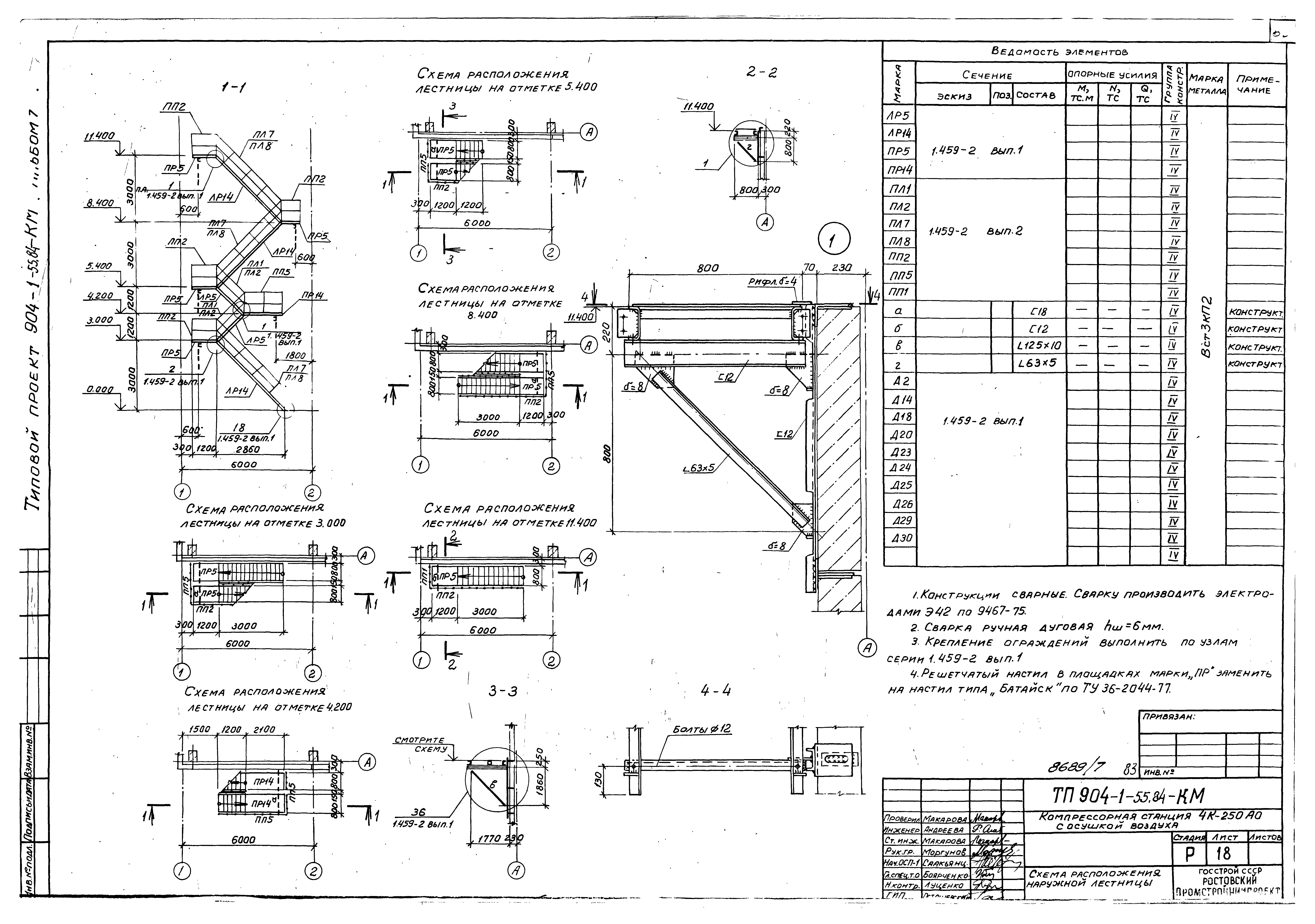 Типовой проект 904-1-55.84