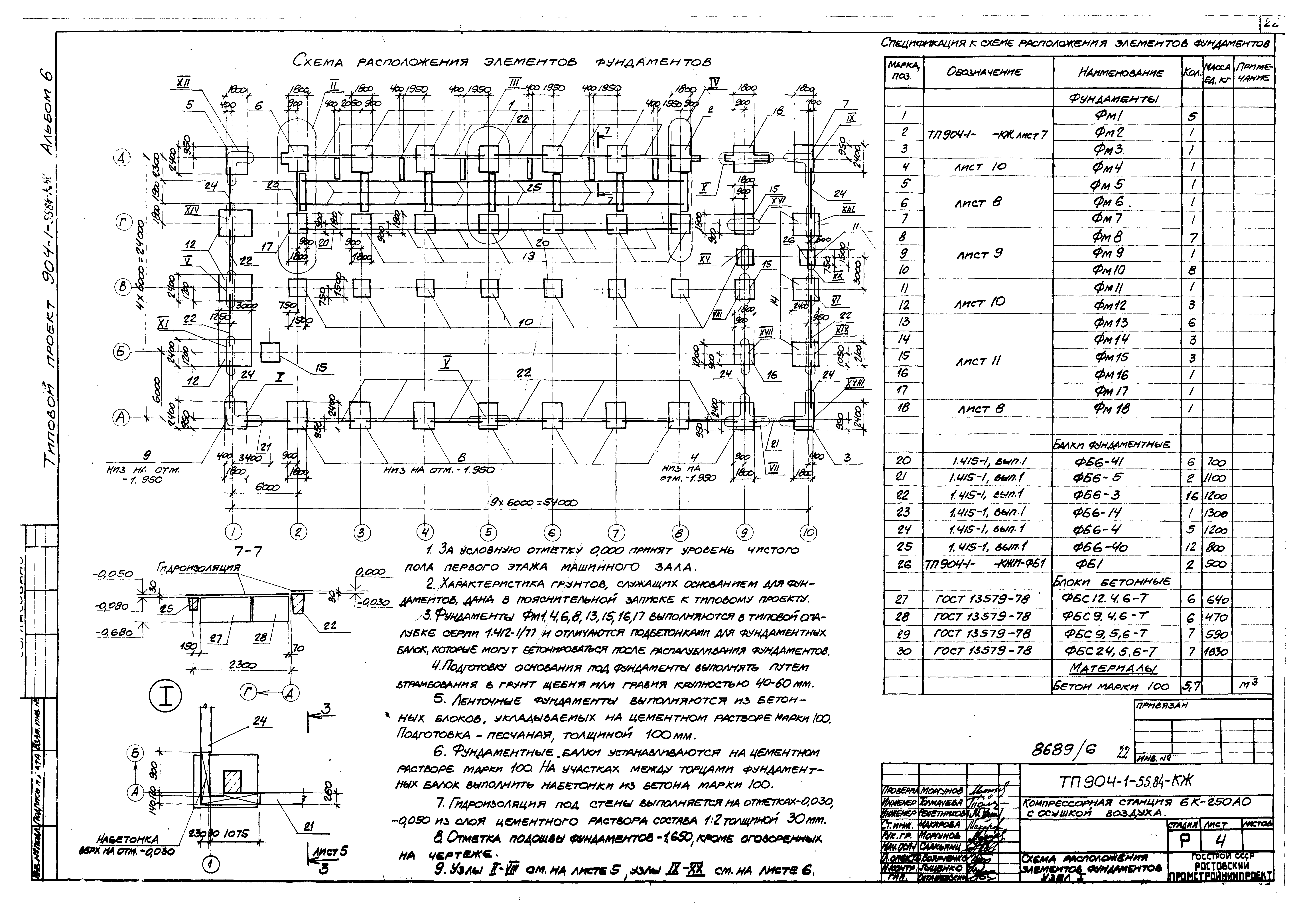 Типовой проект 904-1-55.84