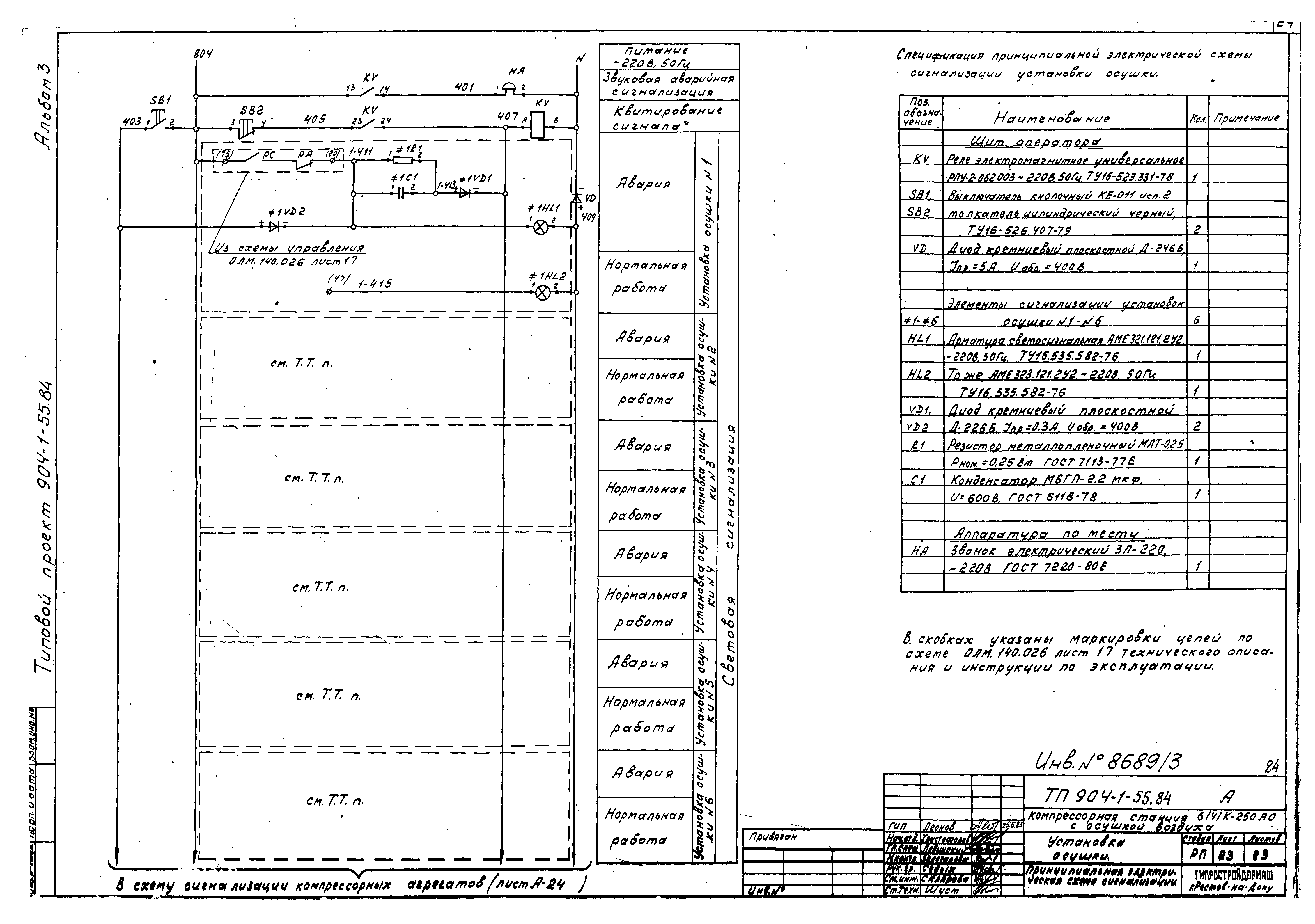 Типовой проект 904-1-55.84