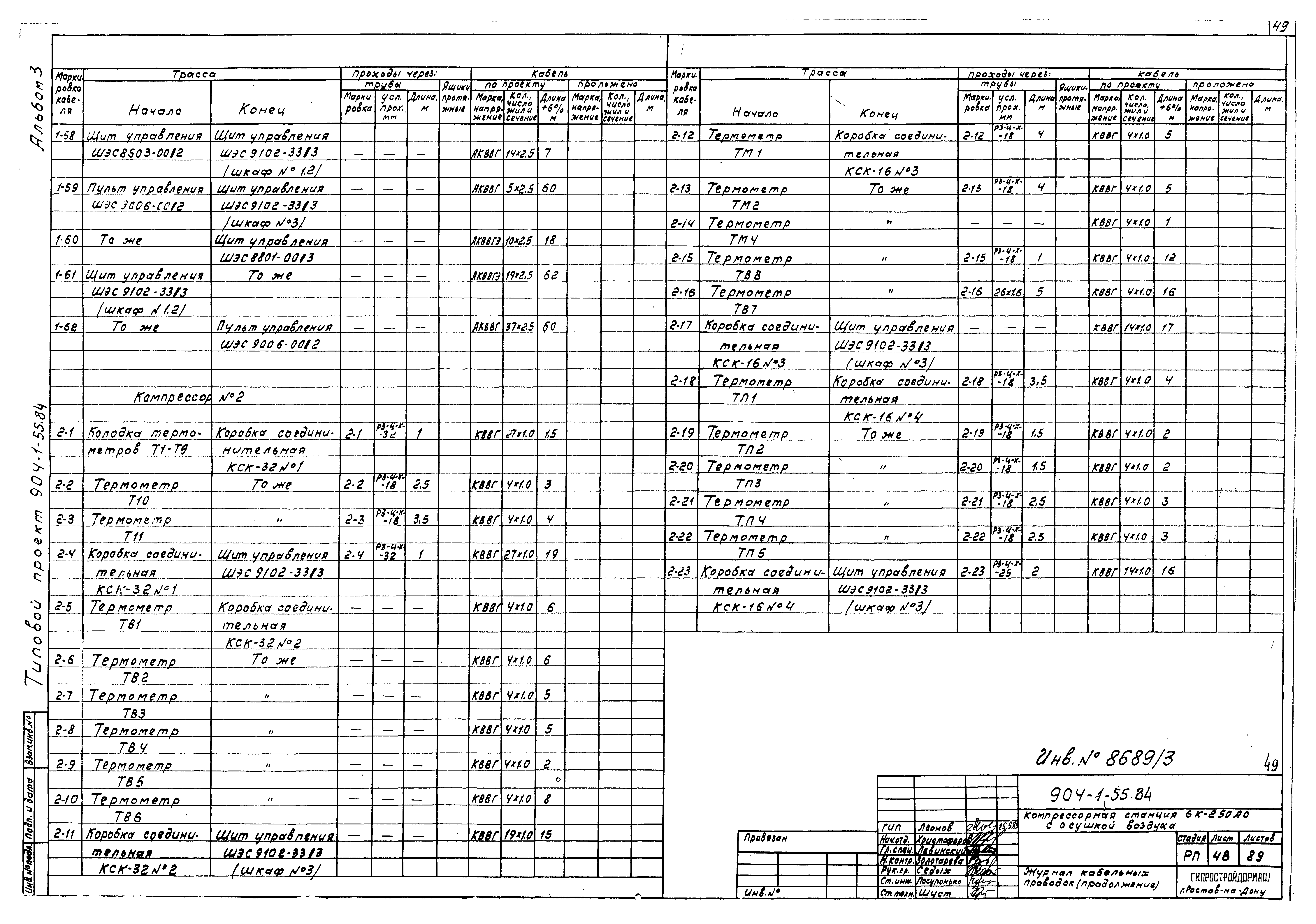 Типовой проект 904-1-55.84