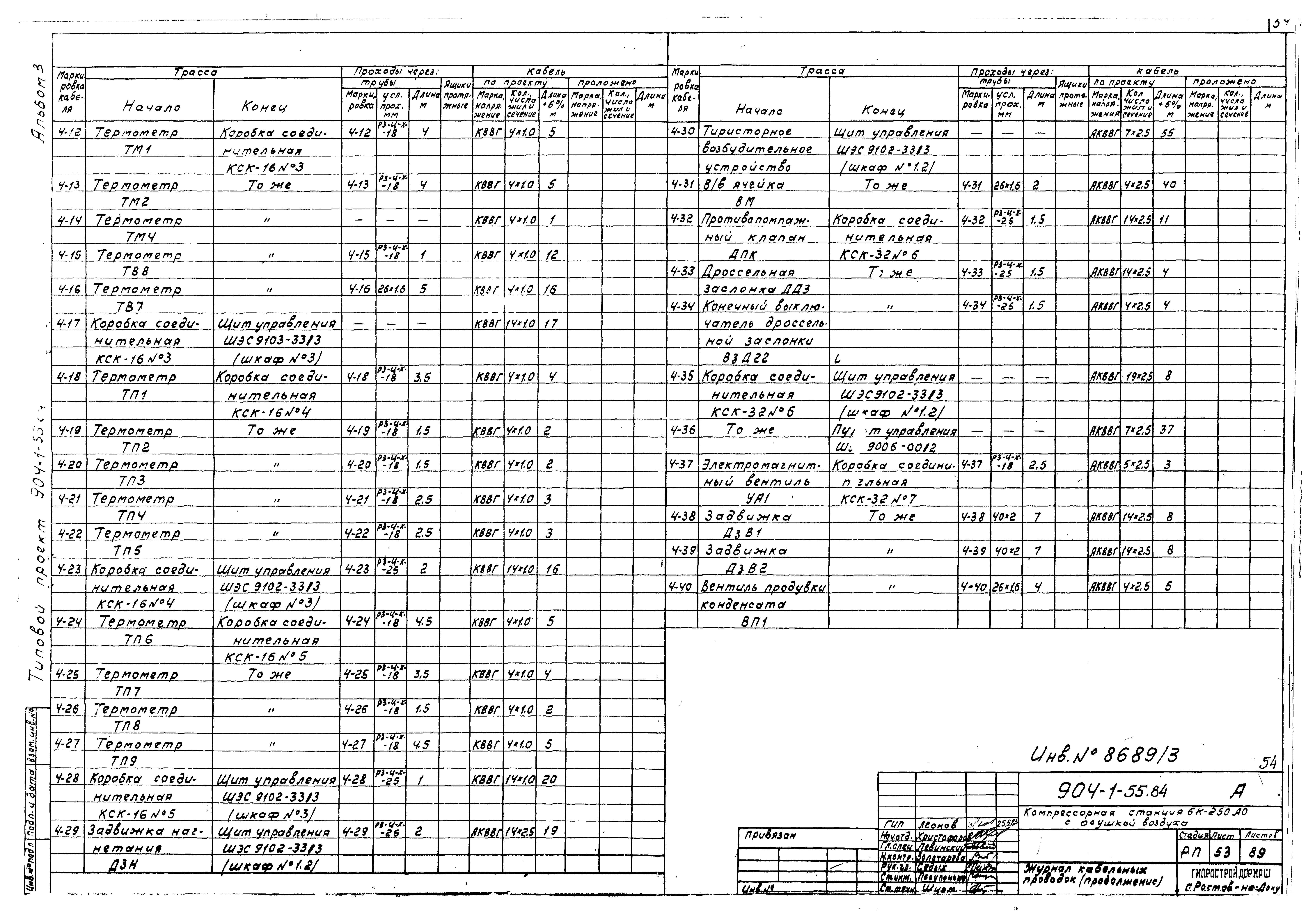 Типовой проект 904-1-55.84