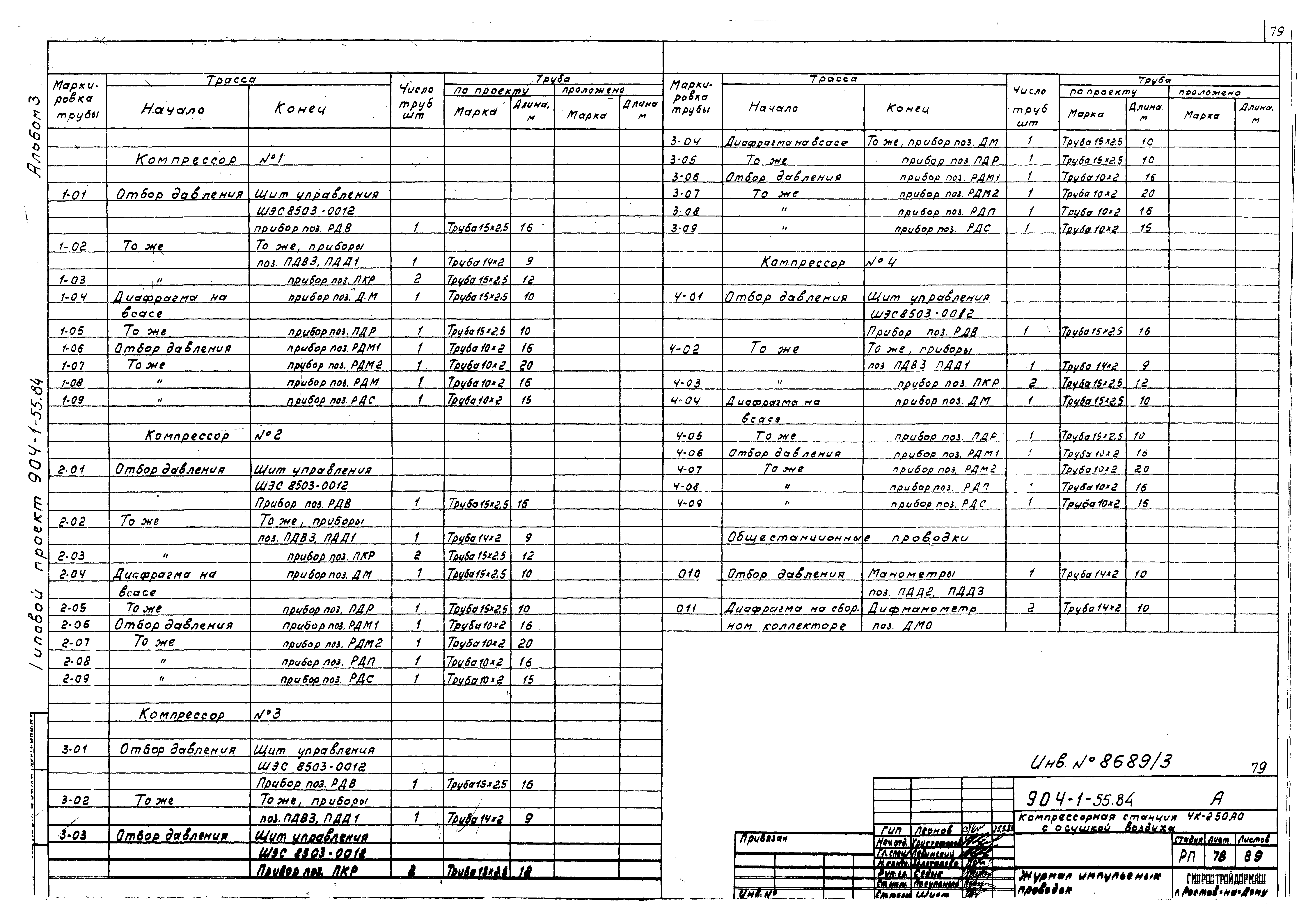 Типовой проект 904-1-55.84