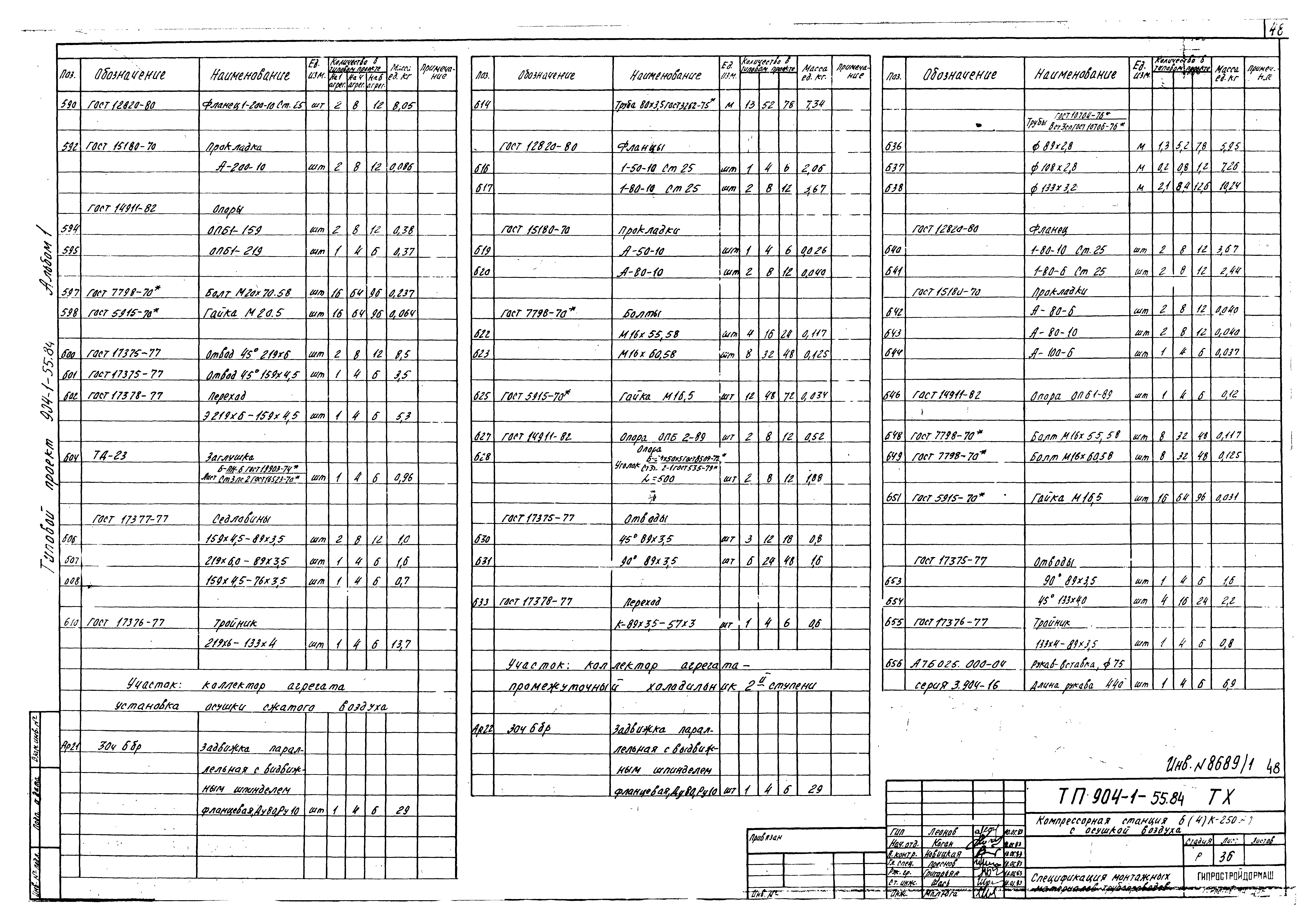 Типовой проект 904-1-55.84
